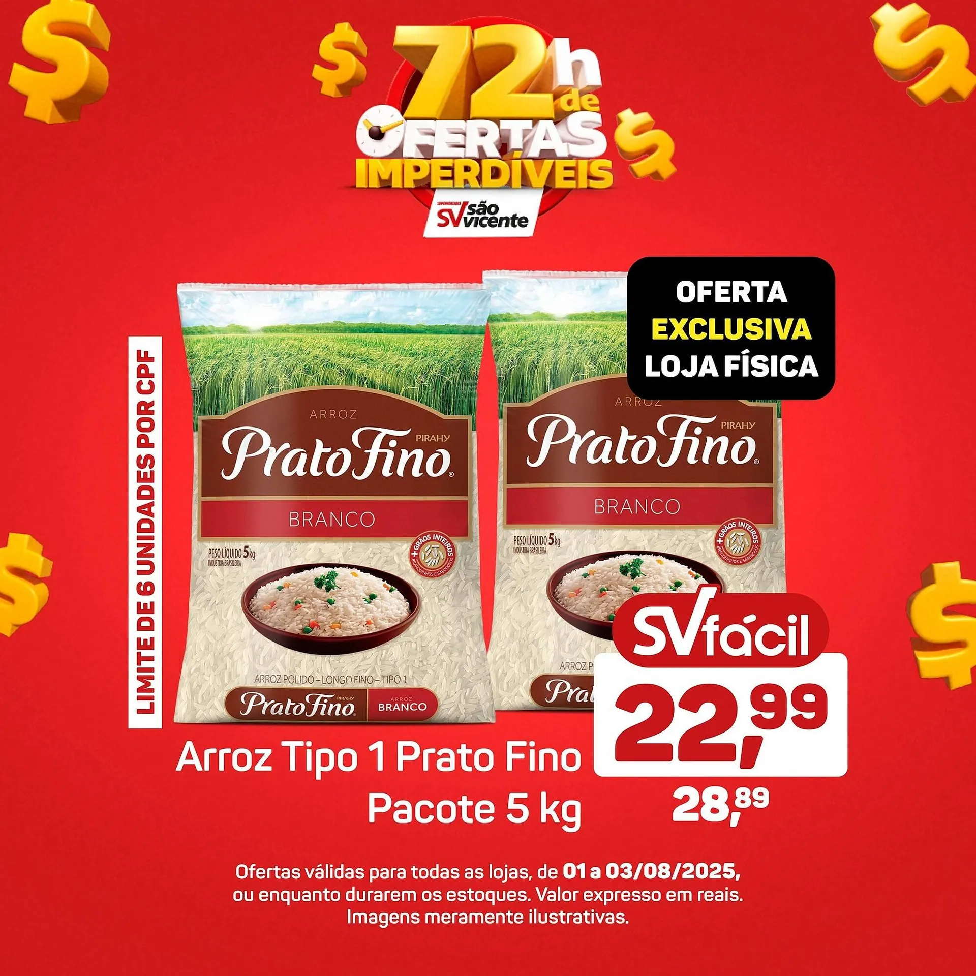 Encarte de Catálogo Supermercados São Vicente 1 de agosto até 3 de agosto 2025 - Pagina 2