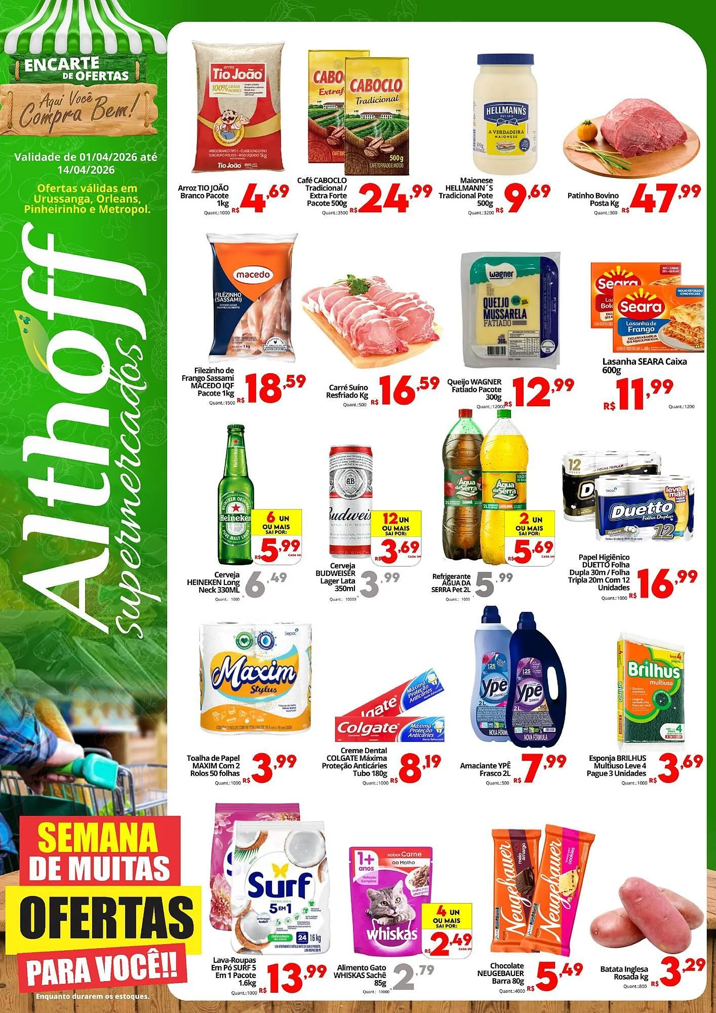 Encarte Althoff Supermercados - 1