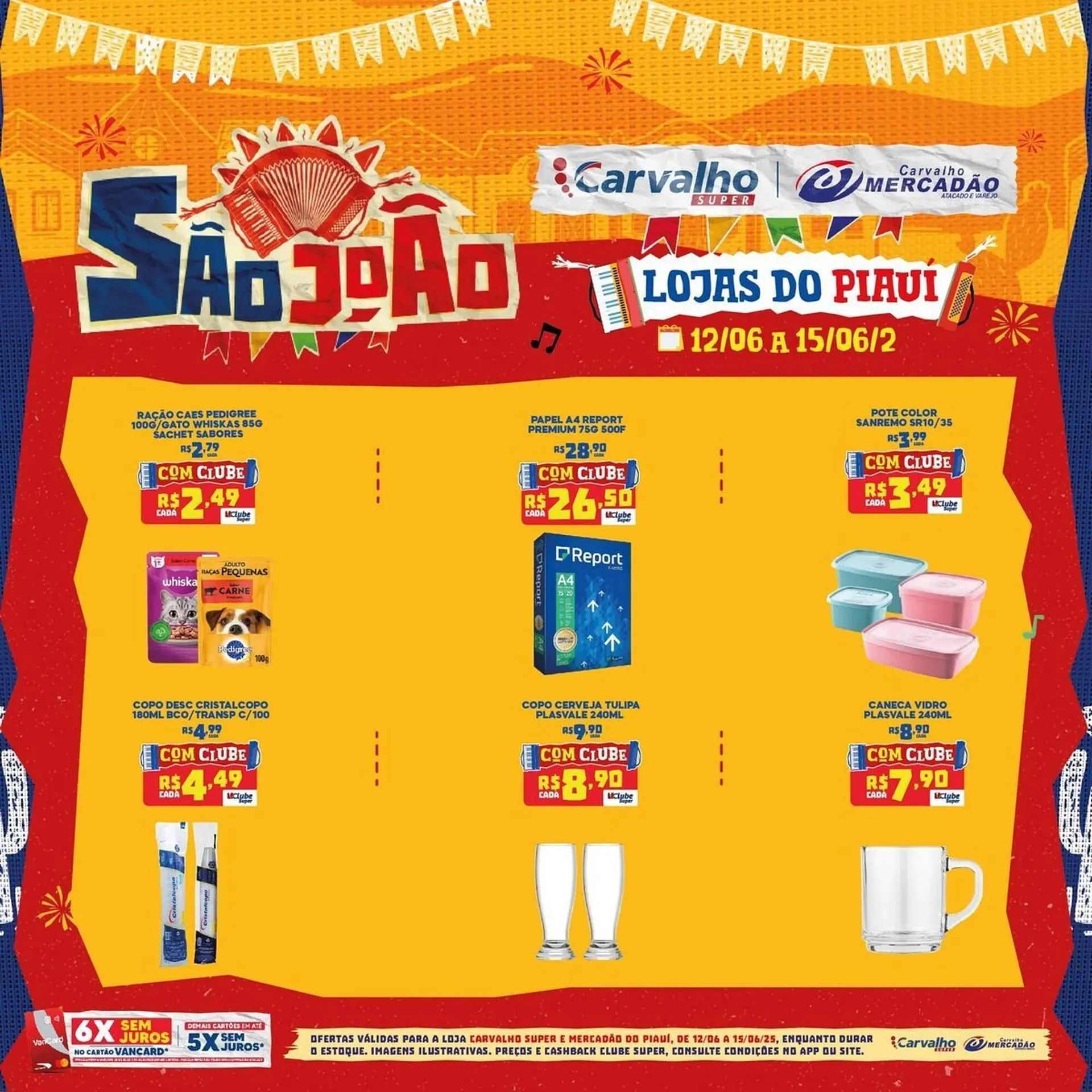 Encarte de Catálogo Carvalho Supermercado 12 de junho até 15 de junho 2025 - Pagina 4