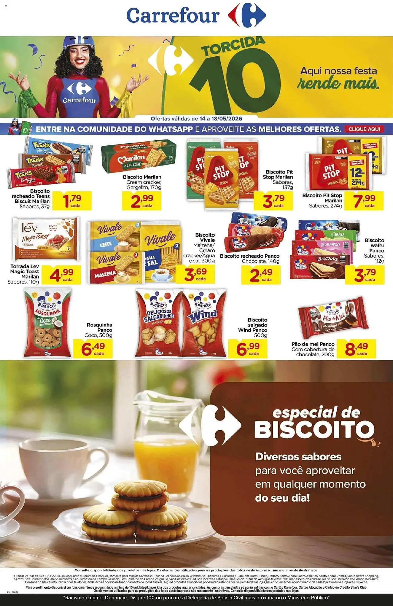 Encarte de Folheto Carrefour 14 de maio até 19 de maio 2026 - Pagina 1