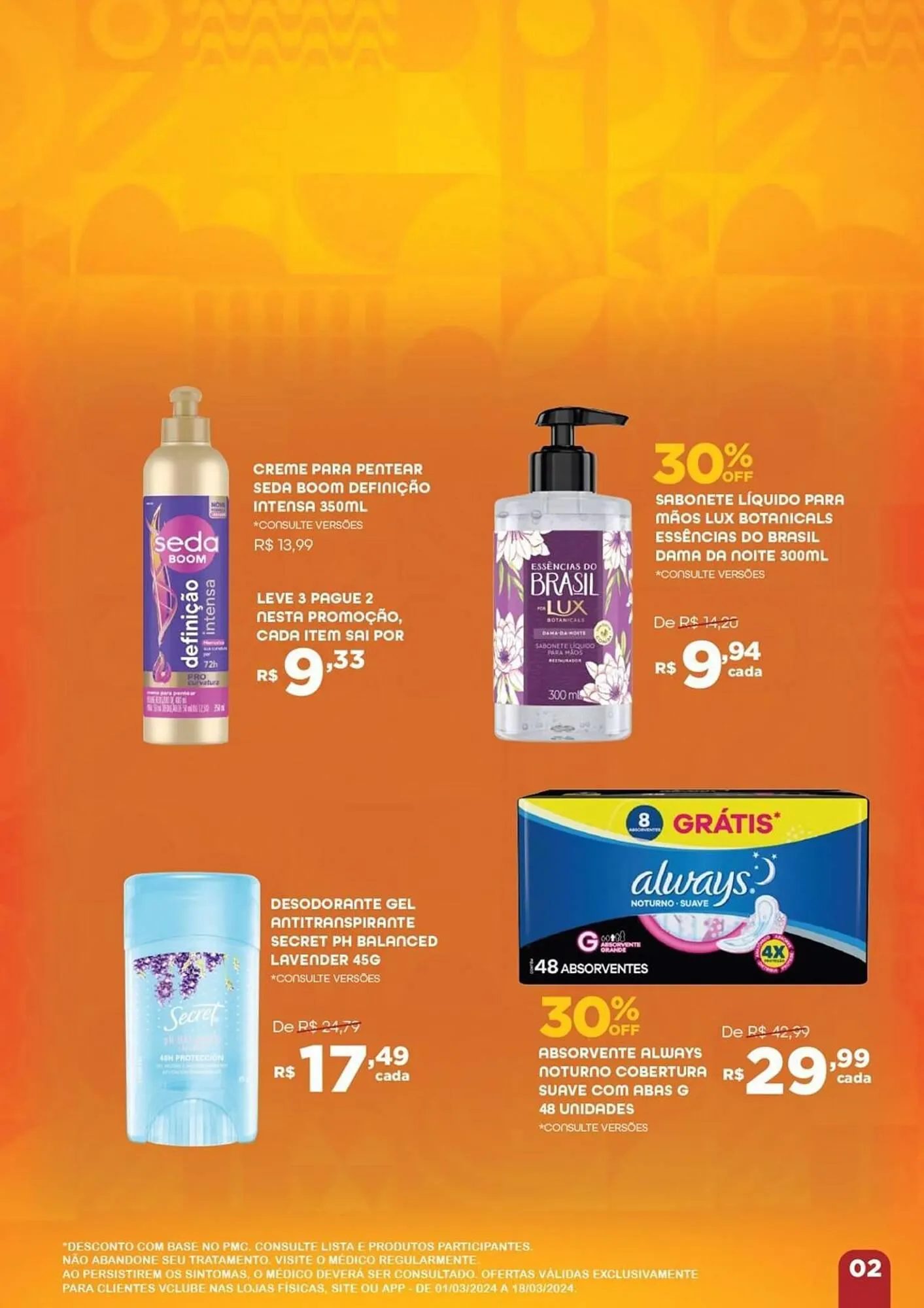 Encarte de Catálogo Drogaria Venancio 1 de março até 18 de março 2024 - Pagina 2