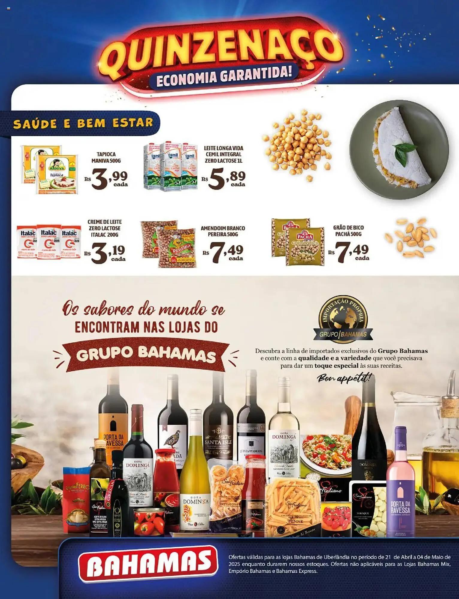 Encarte de Catálogo Bahamas Supermercados 21 de abril até 4 de maio 2025 - Pagina 6