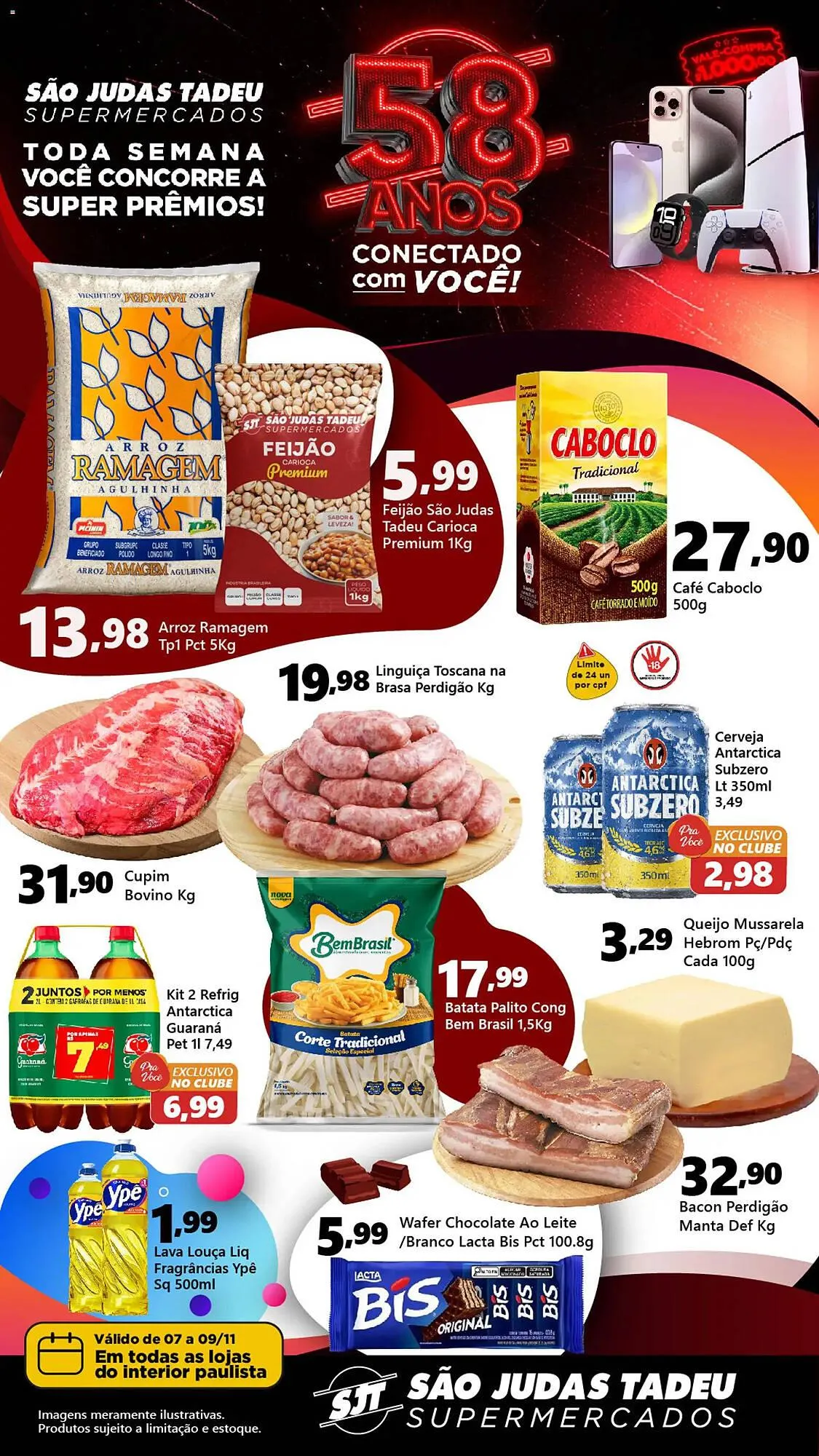 Encarte de Folheto São Judas Tadeu 7 de novembro até 9 de novembro 2025 - Pagina 1