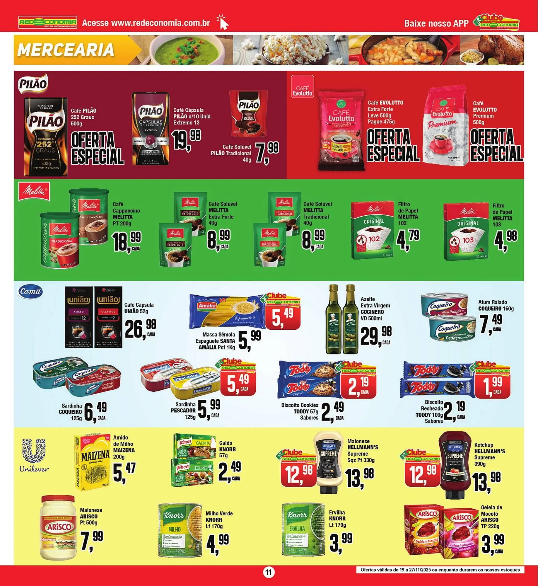 Encarte de Encarte Rede Economia 19 de novembro até 27 de novembro 2025 - Pagina 11