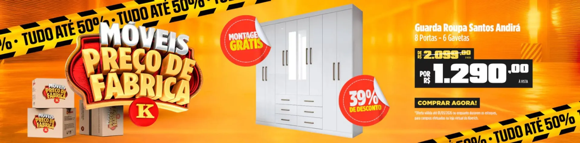 Encarte de Catálogo Lojas Koerich 23 de fevereiro até 1 de março 2026 - Pagina 1