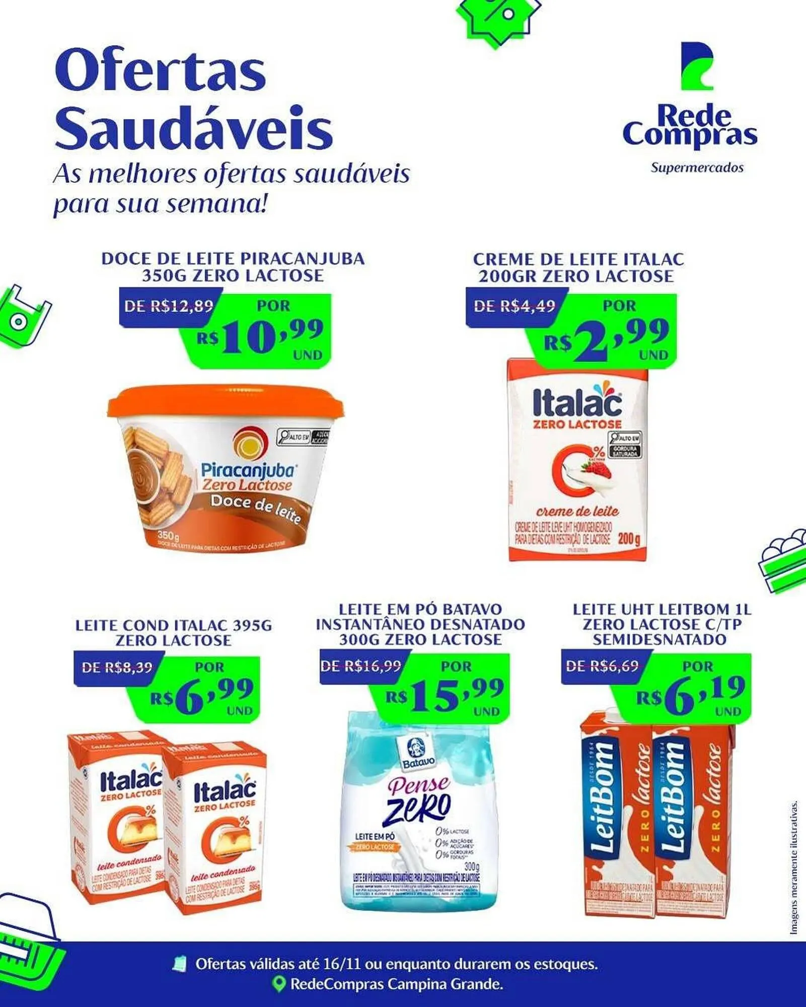 Encarte de Encarte Rede Compras 14 de novembro até 16 de novembro 2025 - Pagina 1