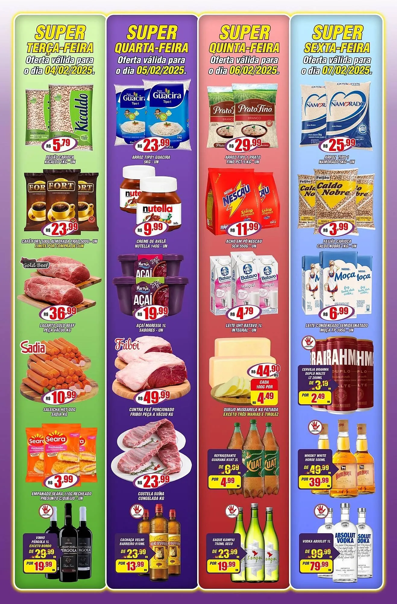 Encarte de Catálogo Violeta Supermercados 4 de fevereiro até 5 de fevereiro 2025 - Pagina 2
