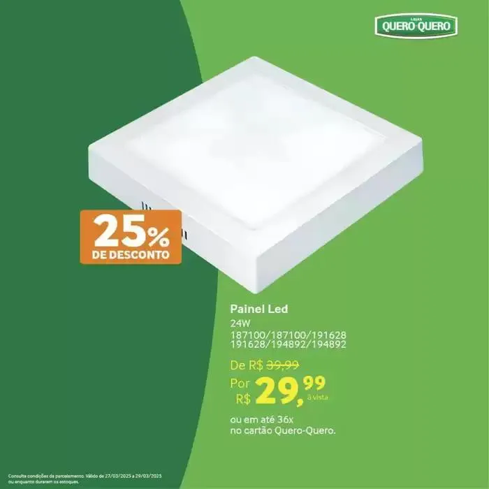 Encarte de Encarte Quero Quero 27 de março até 29 de março 2025 - Pagina 6