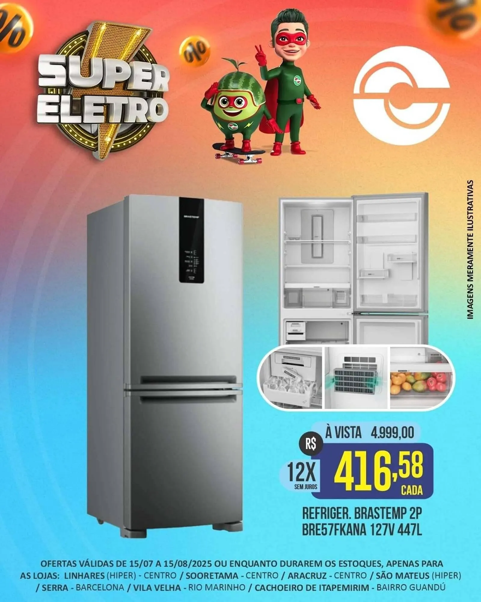 Encarte de Catálogo Casagrande Supermercados 24 de julho até 15 de agosto 2025 - Pagina 2