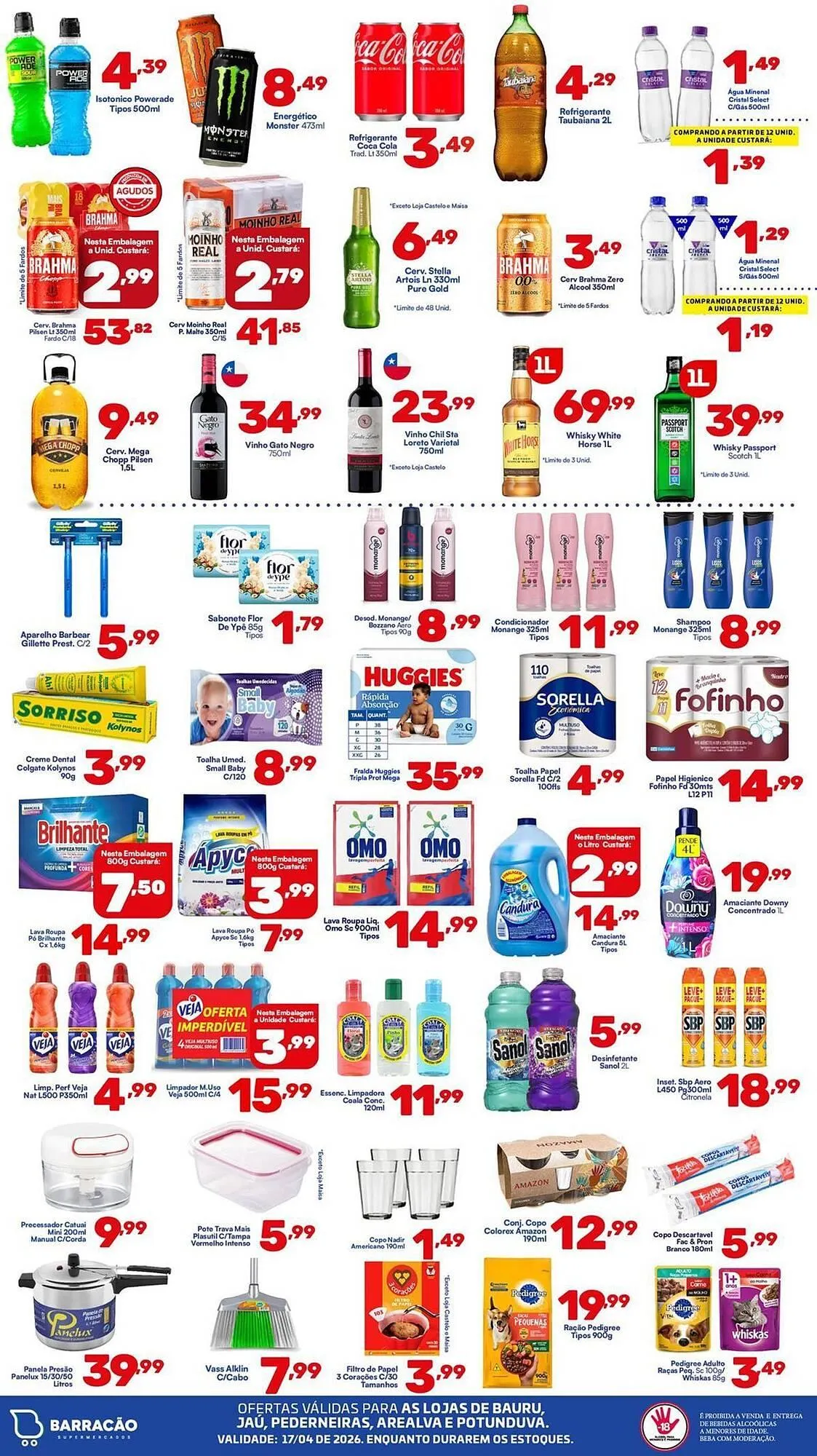 Encarte de Catálogo Barracão Supermercado 20 de abril até 21 de abril 2026 - Pagina 3