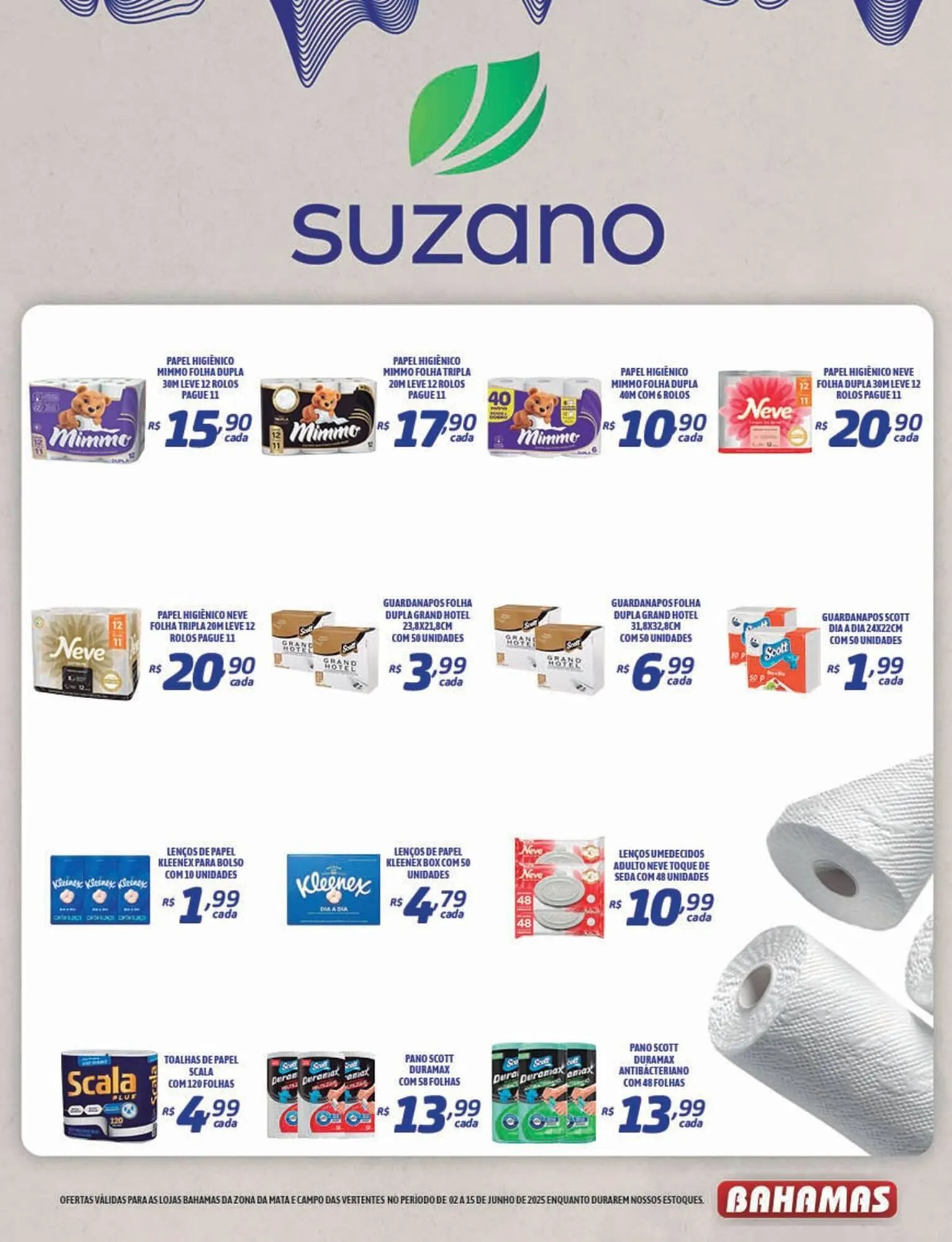 Encarte de Catálogo Bahamas Supermercados 2 de junho até 15 de junho 2025 - Pagina 15