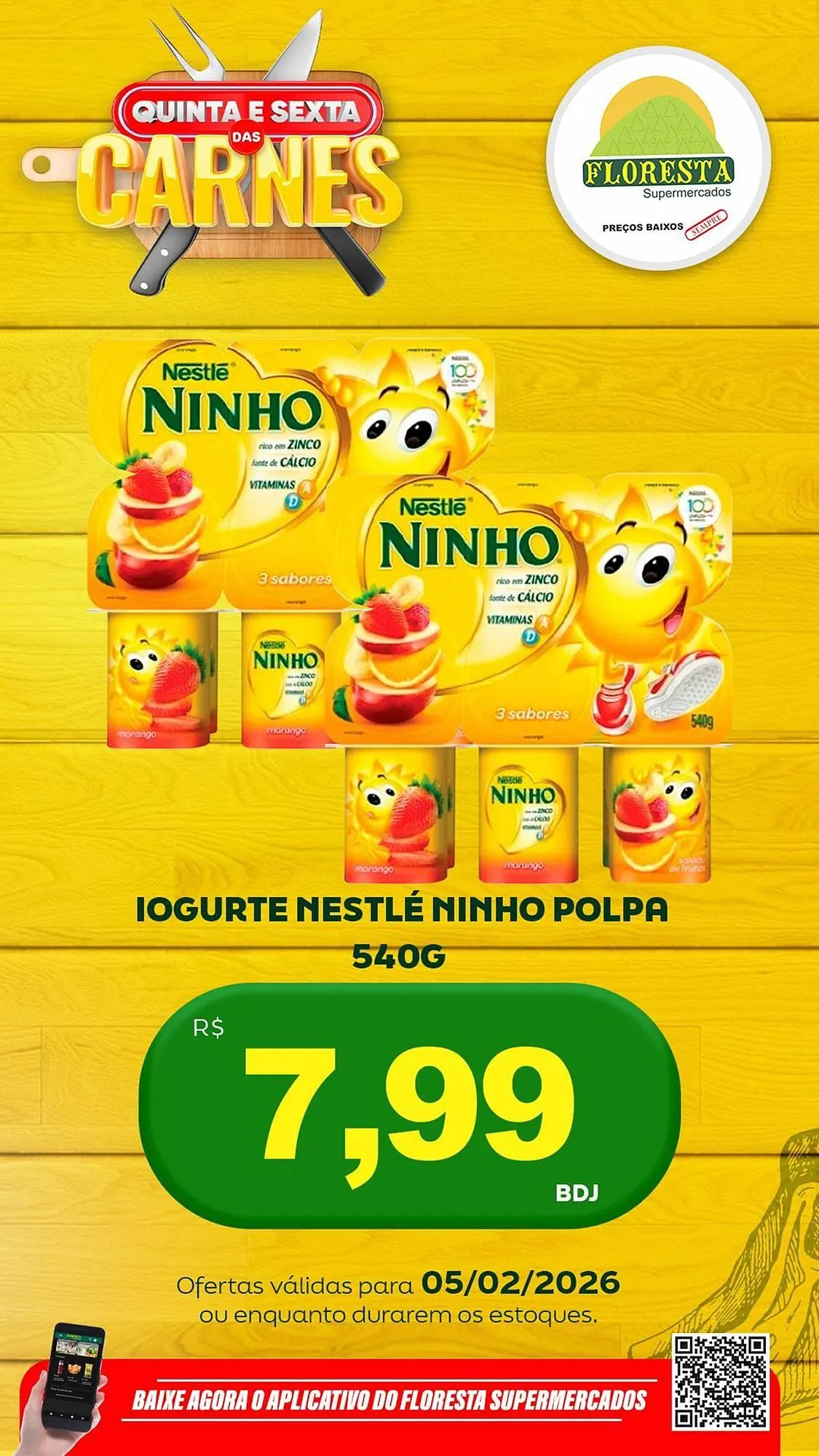 Encarte de Catálogo Floresta Supermercados 5 de fevereiro até 6 de fevereiro 2026 - Pagina 24