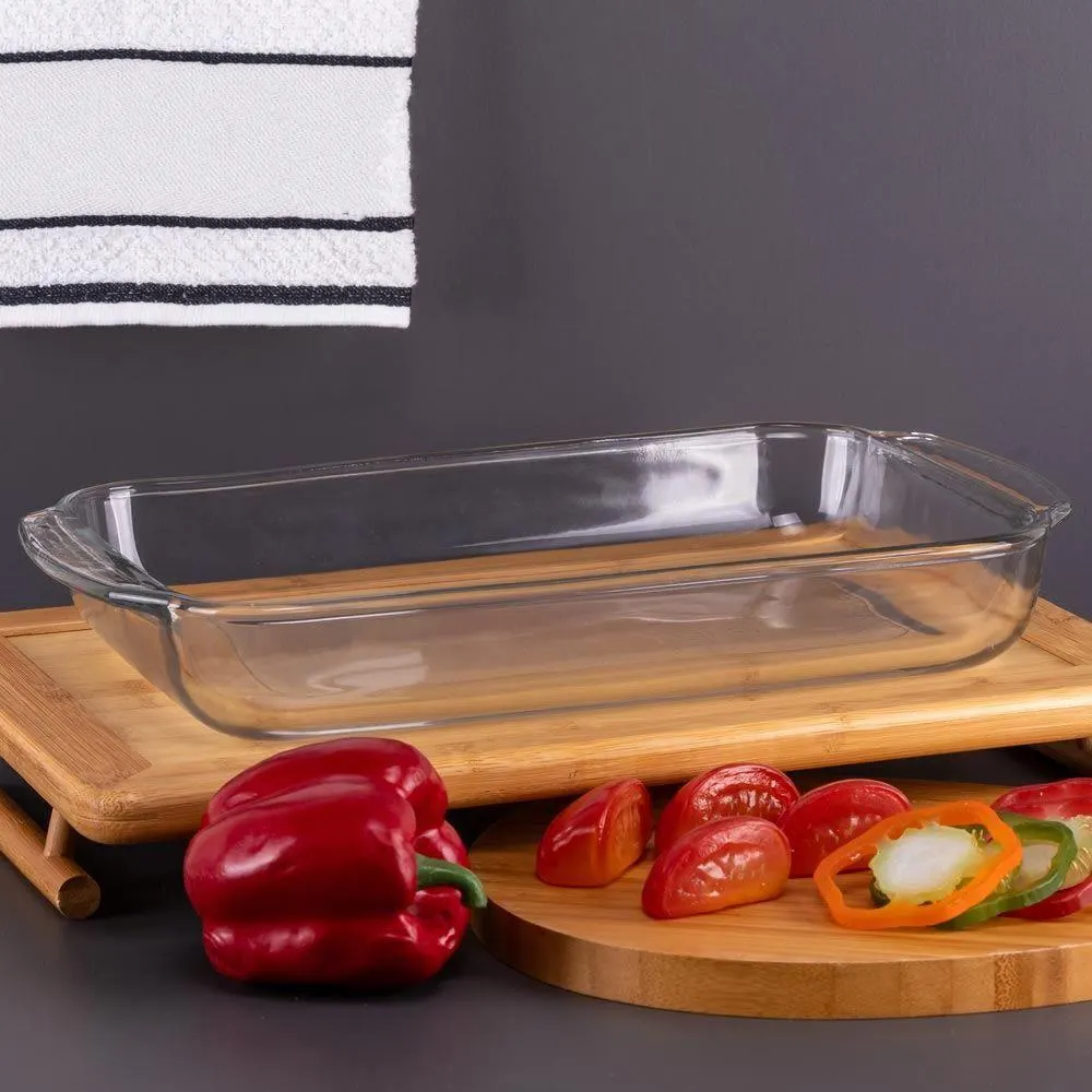 Assadeira Retangular Libbey 2,5 Litros - Vidro