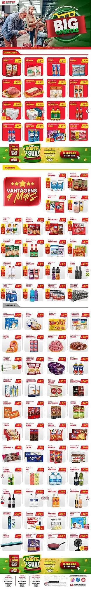 Encarte de Catálogo Big Bom Supermercados 5 de dezembro até 7 de dezembro 2025 - Pagina 1