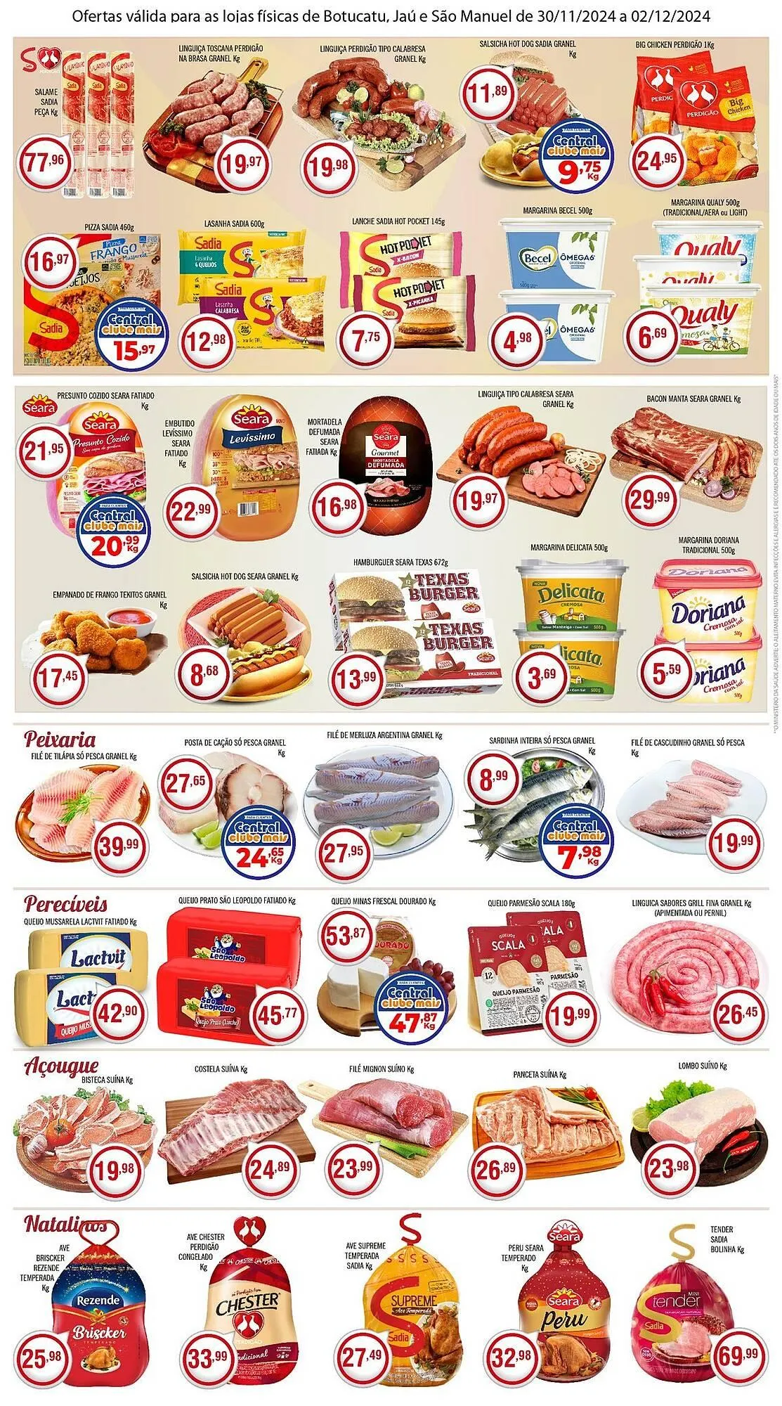 Encarte de Catálogo Central Supermercados 30 de novembro até 2 de dezembro 2024 - Pagina 2