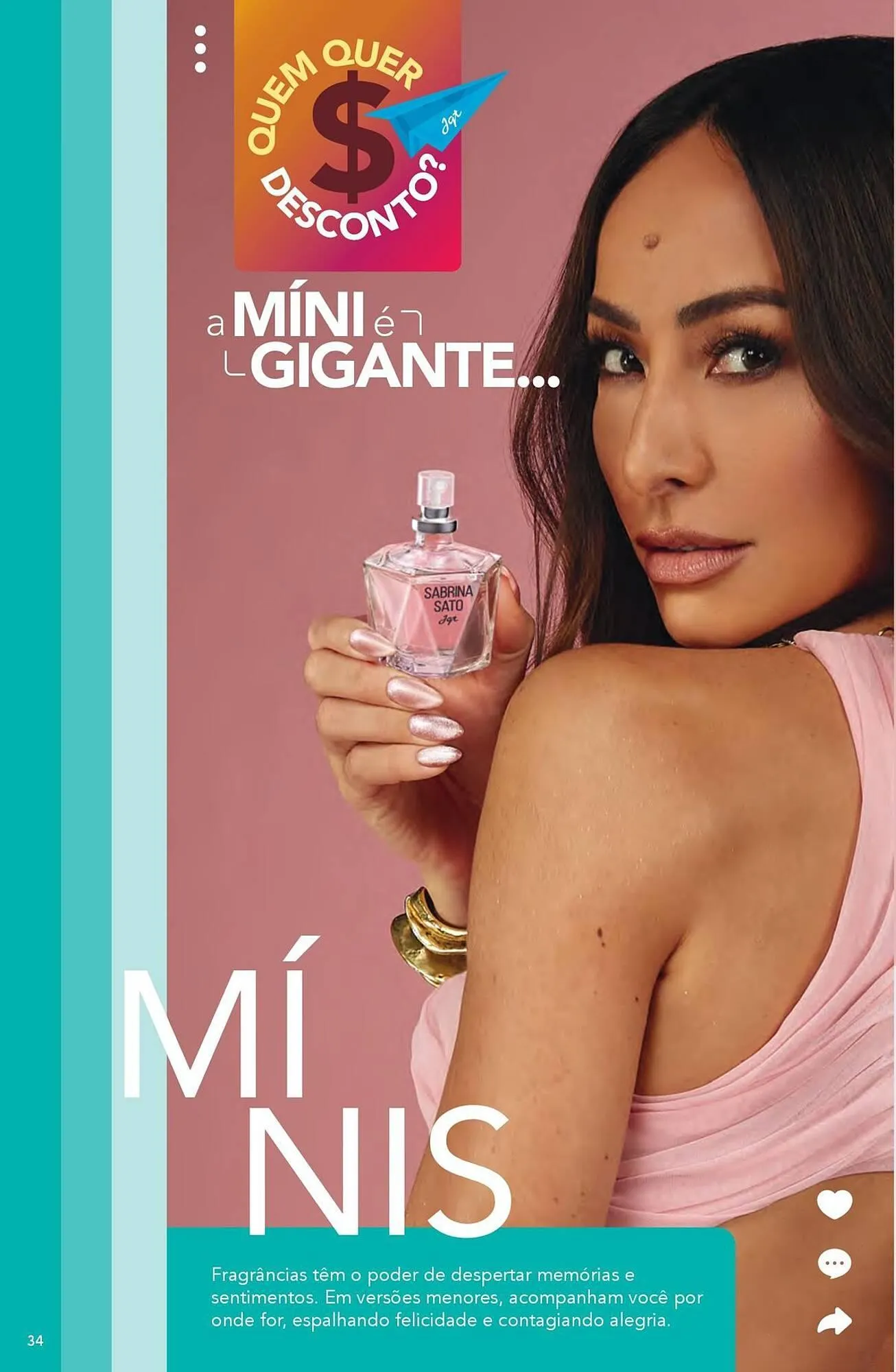 Encarte de Catálogo Jequiti 30 de dezembro até 1 de janeiro 2026 - Pagina 34