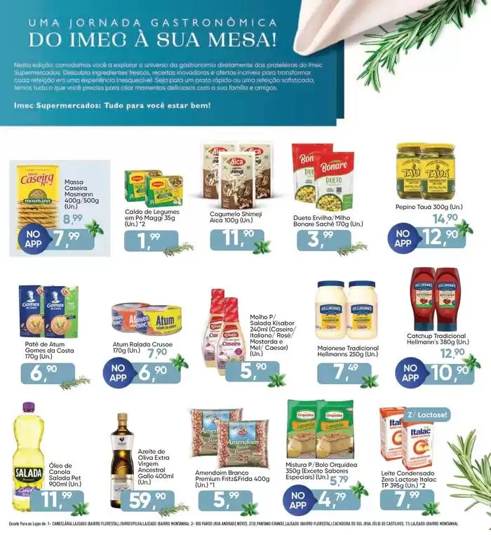 Encarte de Revista Gastronomia 20 de março até 30 de março 2025 - Pagina 2