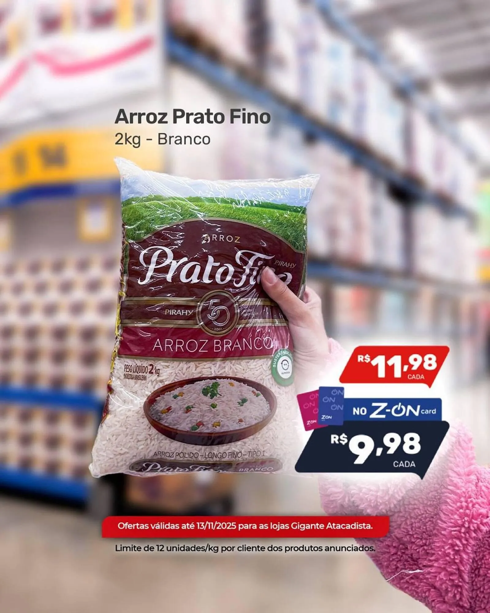 Encarte de Encarte Gigante Atacadista 12 de novembro até 13 de novembro 2025 - Pagina 1