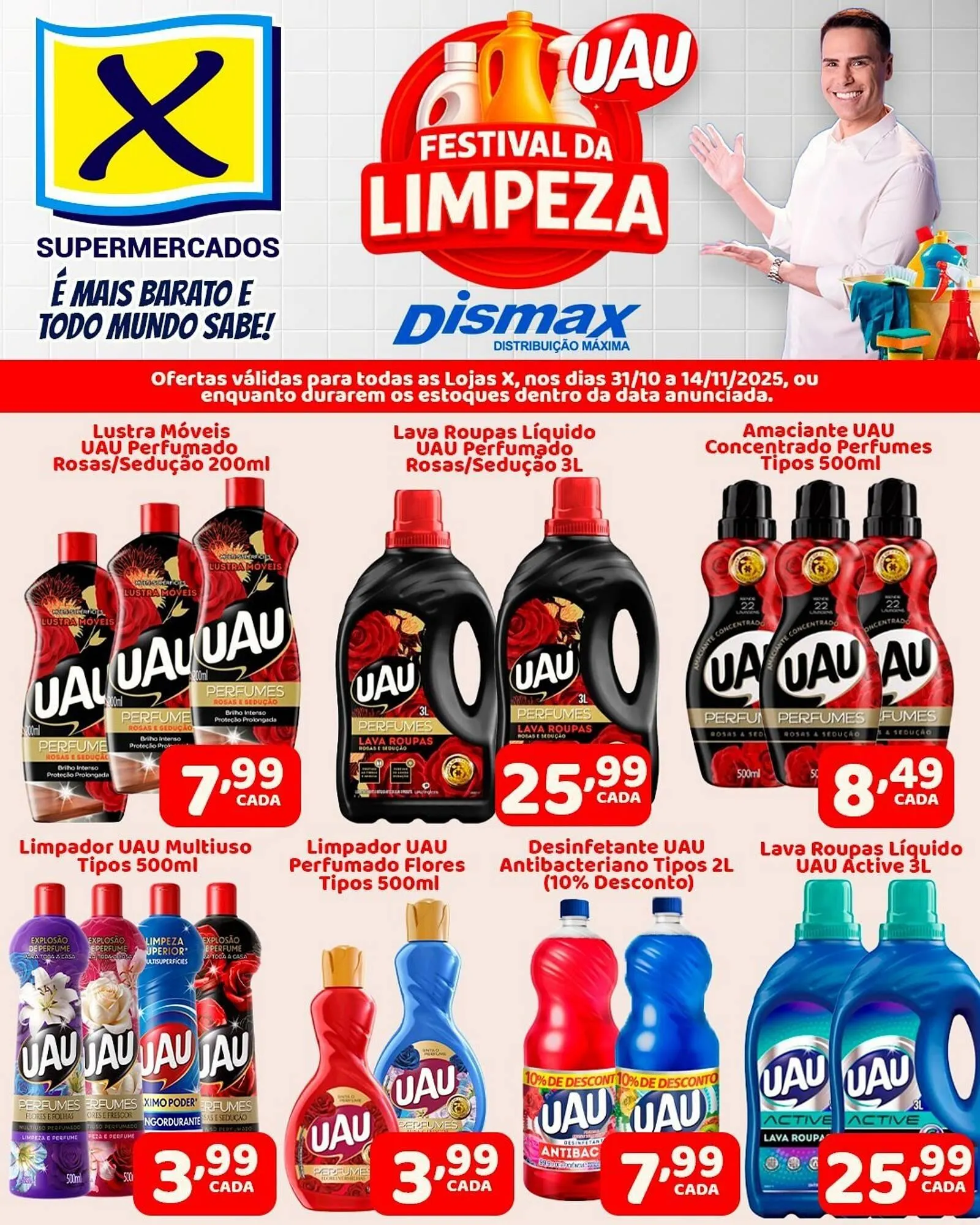 Folheto X Supermercados - 1