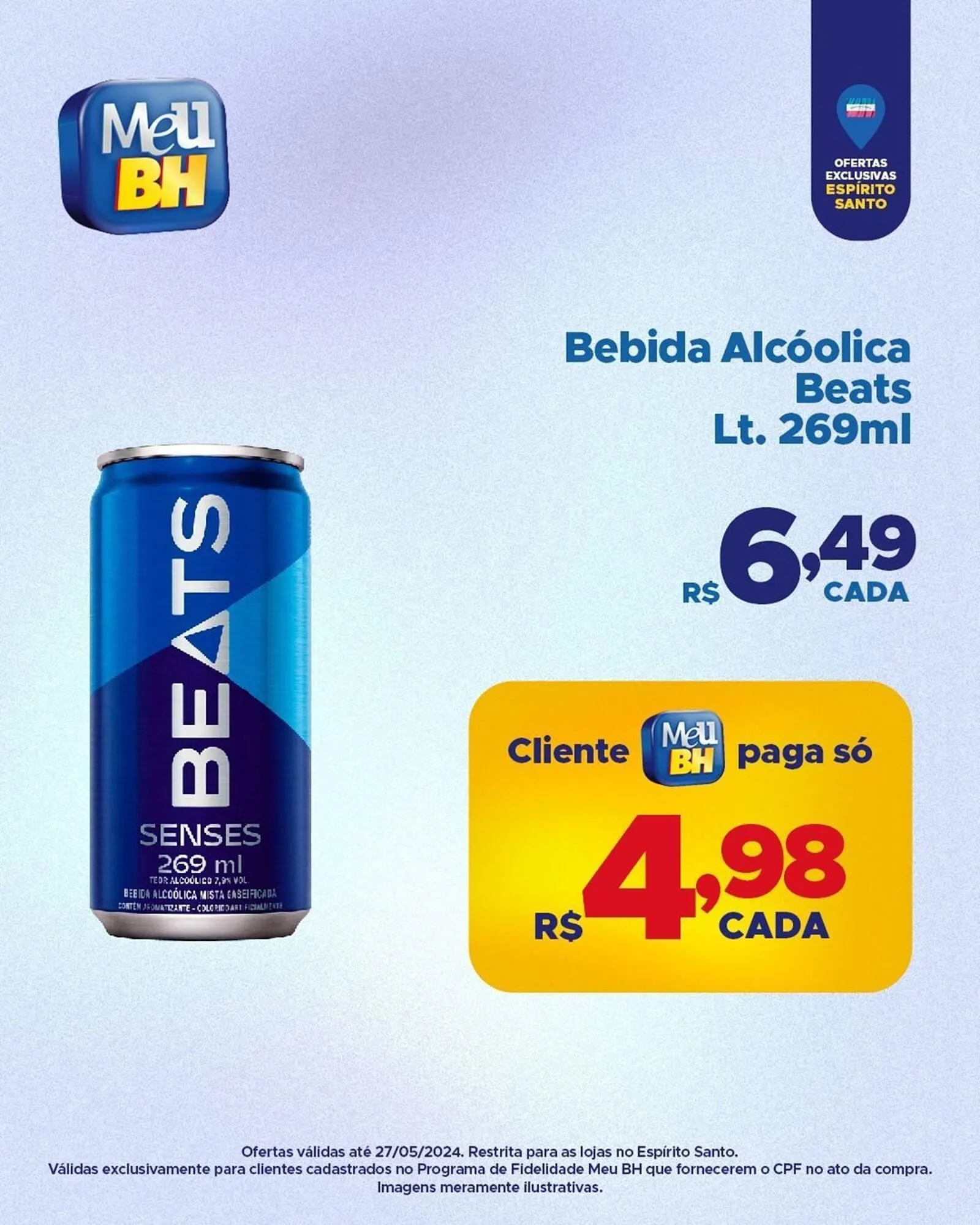 Encarte de Catálogo Supermercados BH 23 de maio até 27 de maio 2025 - Pagina 1