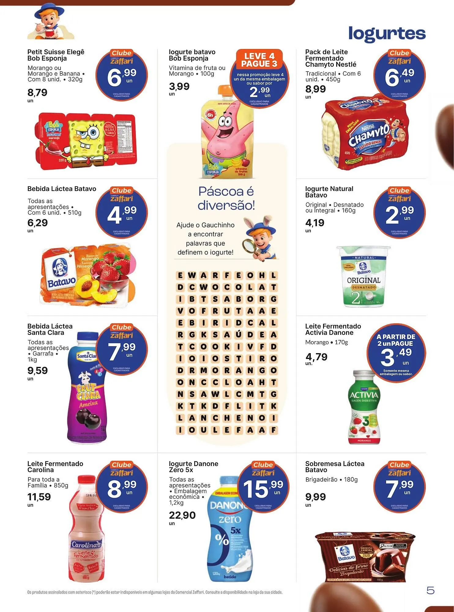 Encarte de Encarte Comercial Zaffari 16 de março até 31 de março 2026 - Pagina 5