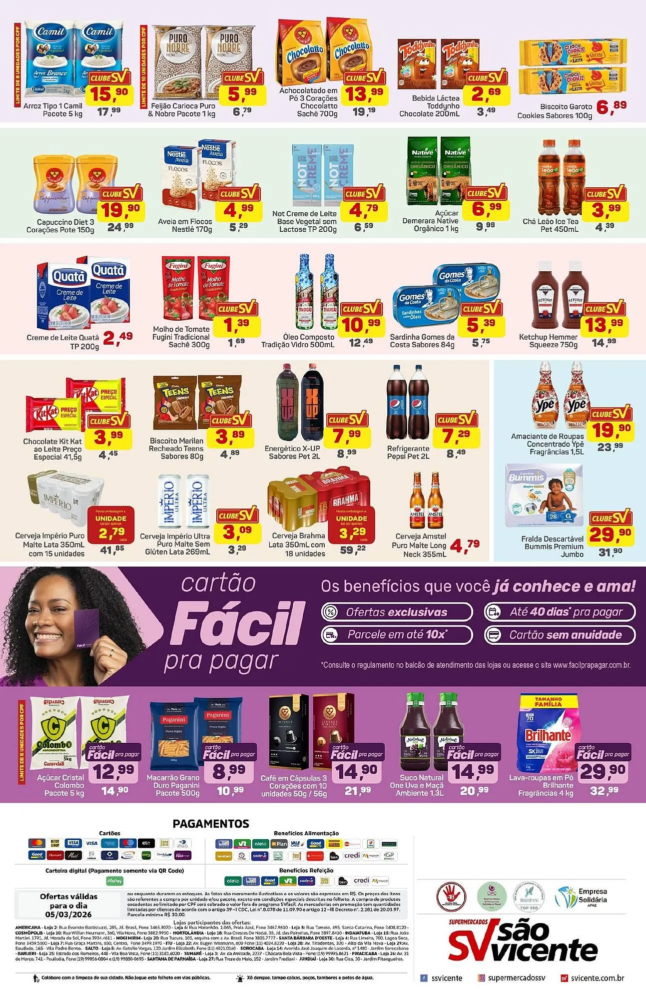 Encarte de Catálogo Supermercados São Vicente 5 de março até 5 de março 2026 - Pagina 2
