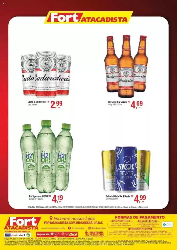 Encarte de Ofertas Fort Atacadista 10 de janeiro até 12 de janeiro 2025 - Pagina 2