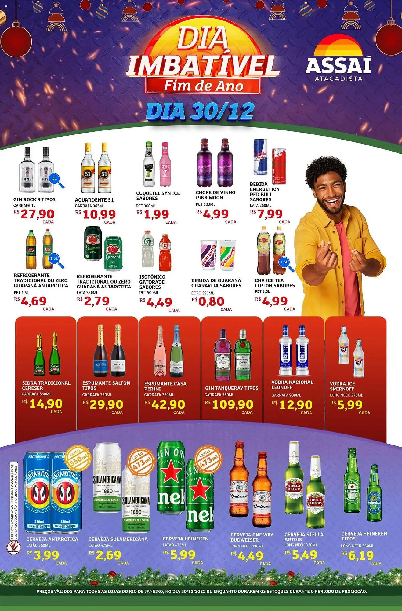 Encarte de Encarte Assaí Atacadista 30 de dezembro até 30 de dezembro 2025 - Pagina 1