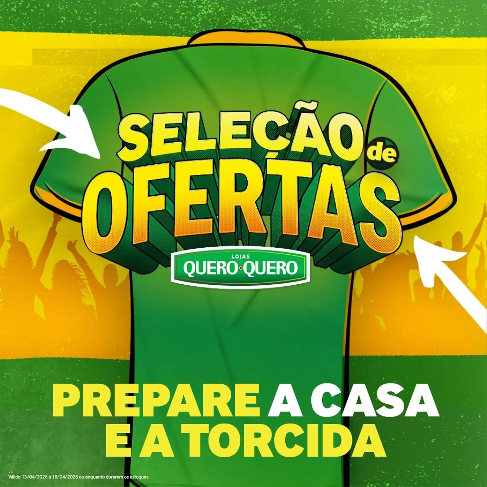 Encarte de Folheto Quero Quero 13 de abril até 18 de abril 2026 - Pagina 1