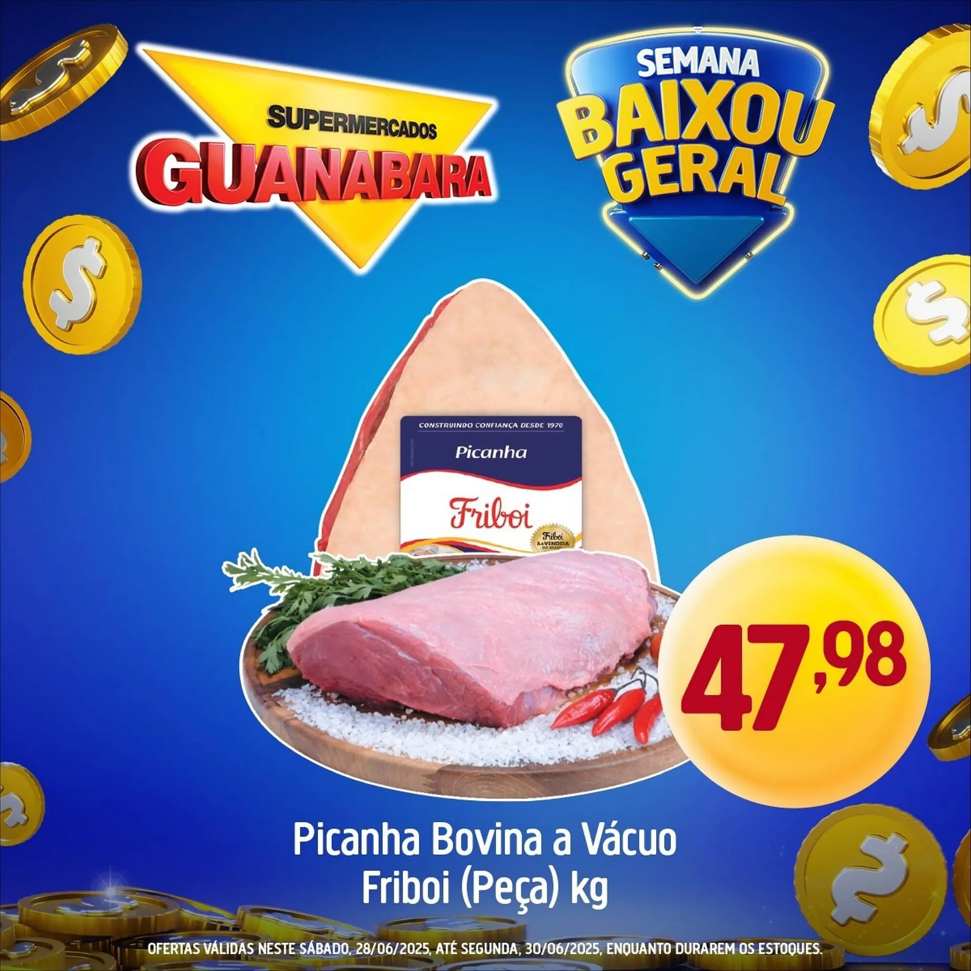 Encarte de Catálogo Supermercados Guanabara 28 de junho até 30 de junho 2025 - Pagina 3