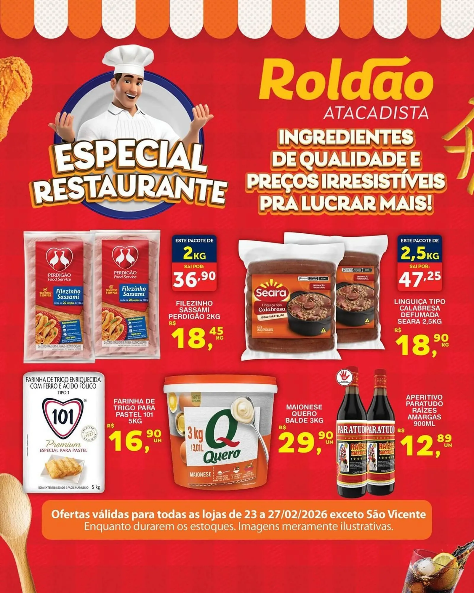 Encarte de Folheto Roldão 23 de fevereiro até 27 de fevereiro 2026 - Pagina 1
