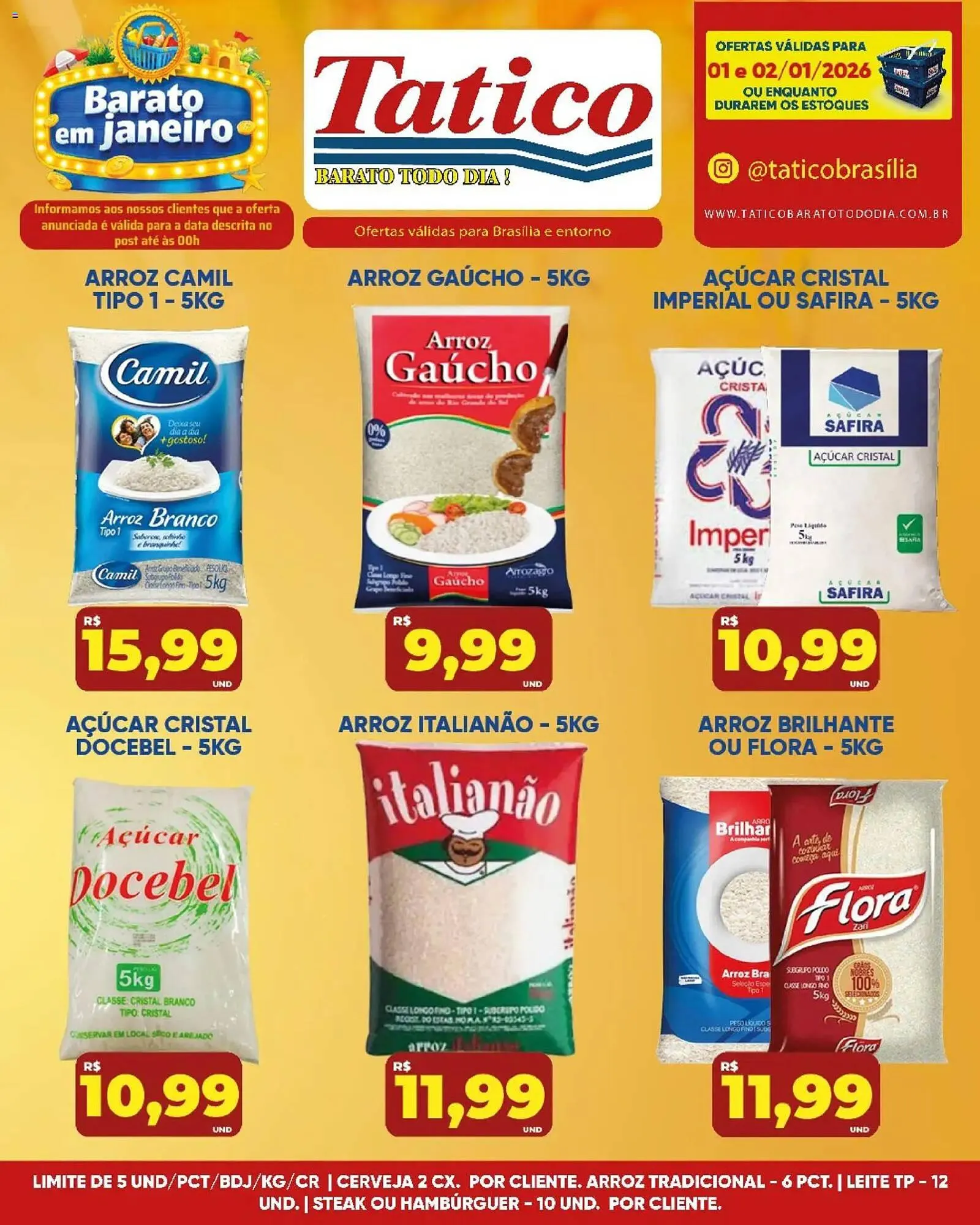 Encarte de Tabloide Tatico 1 de janeiro até 2 de janeiro 2026 - Pagina 1