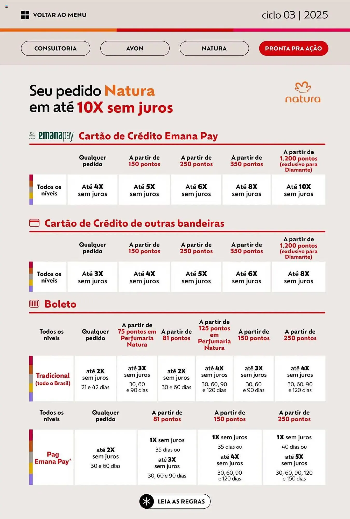 Encarte de Catálogo Avon 17 de janeiro até 17 de fevereiro 2025 - Pagina 102