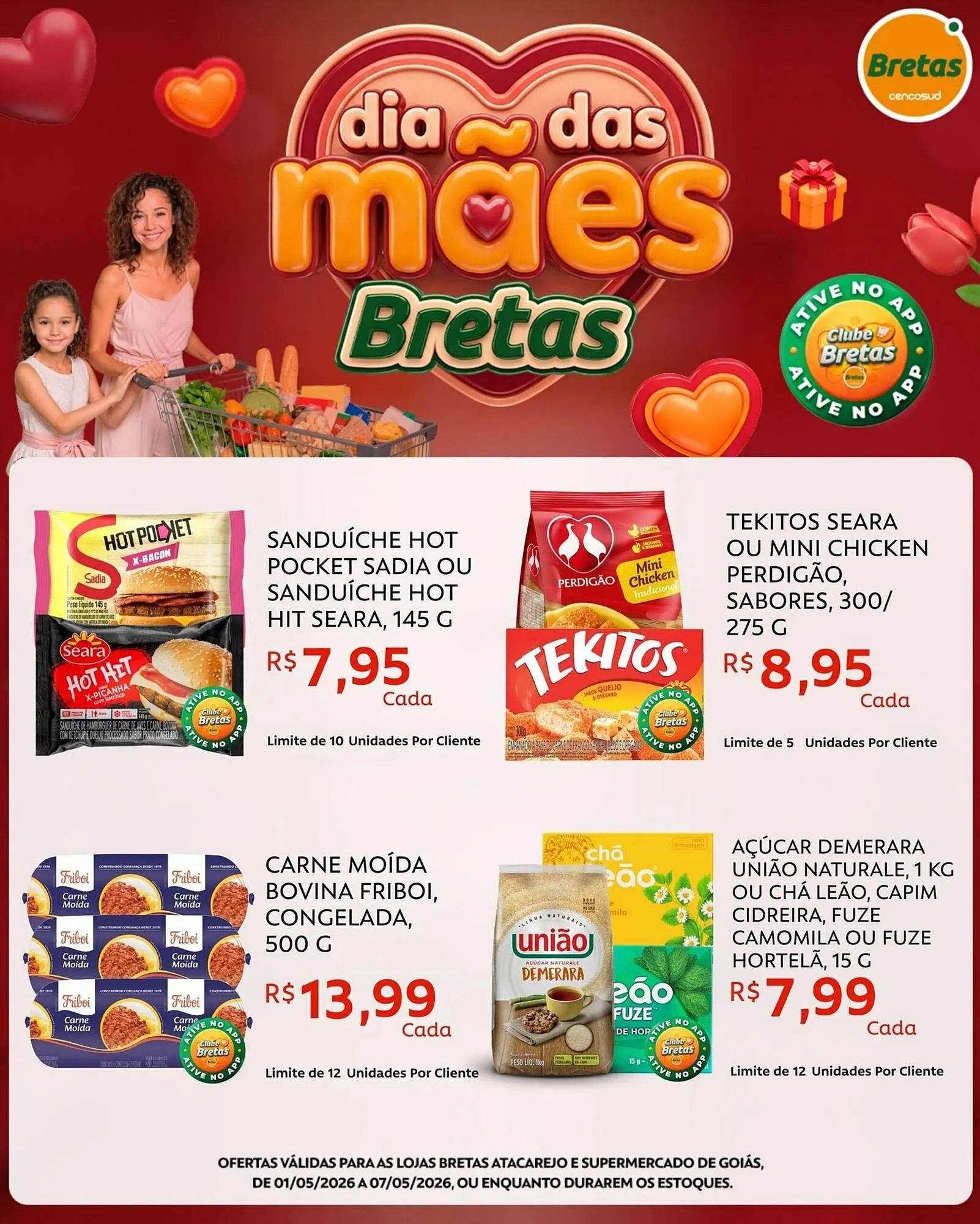 Encarte de Catálogo Supermercados Bretas 1 de maio até 7 de maio 2026 - Pagina 1