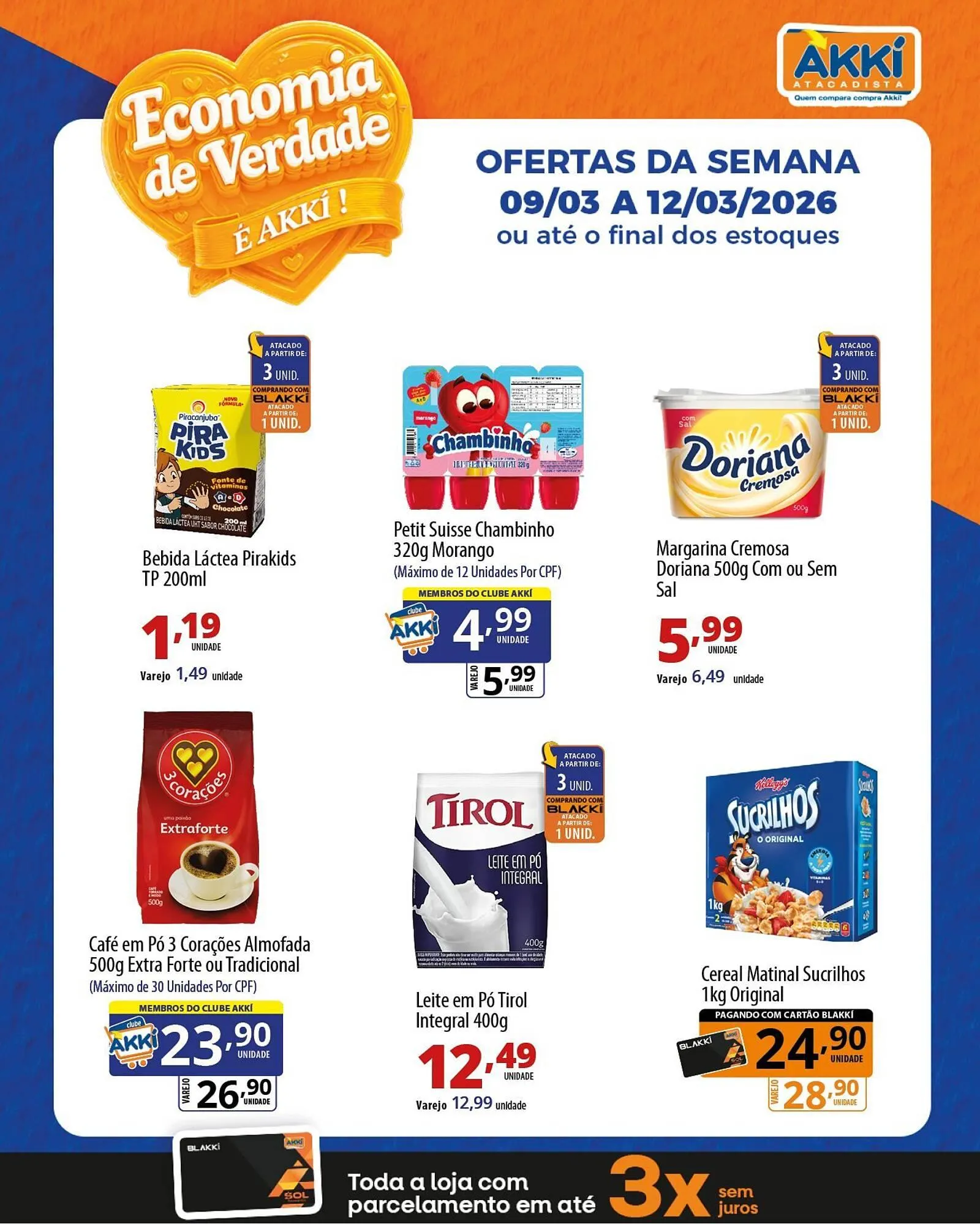 Encarte de Folheto Akki Atacadista 9 de março até 12 de março 2026 - Pagina 4