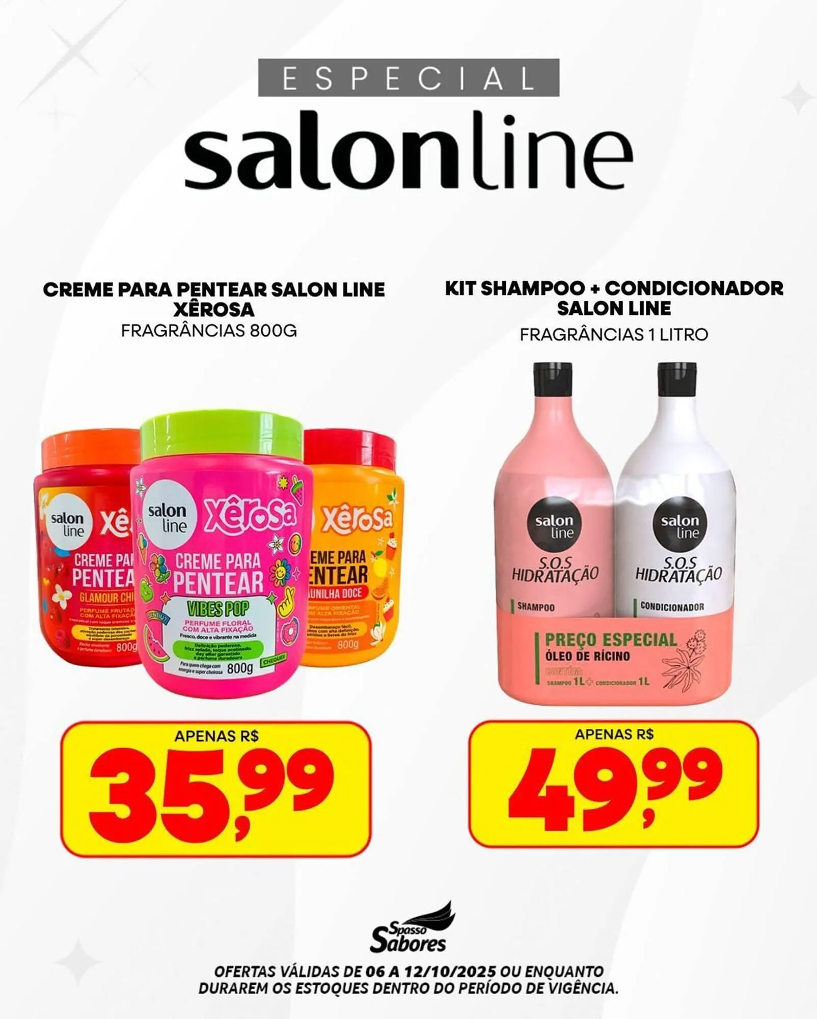 Encarte de Folheto Spasso Sabores 6 de outubro até 12 de outubro 2025 - Pagina 4