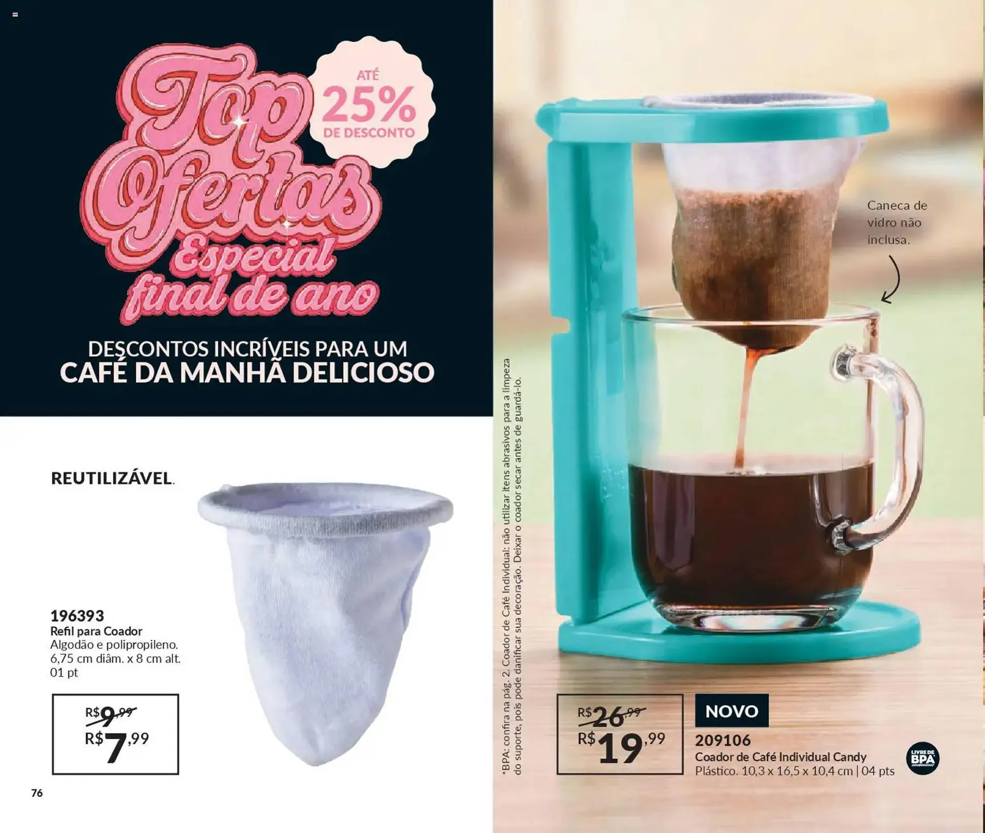 Encarte de Catálogo Avon 21 de novembro até 19 de dezembro 2025 - Pagina 76