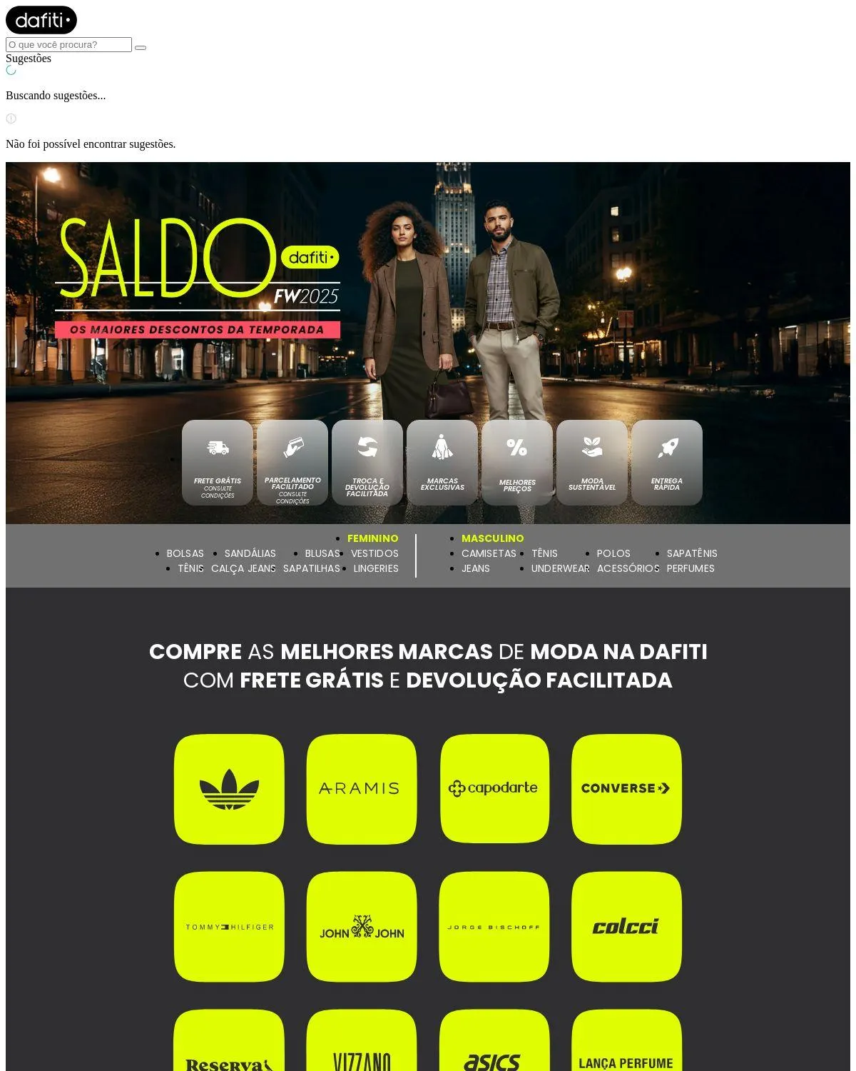 Encarte de Dafiti 28 de julho até 6 de agosto 2025 - Pagina 2