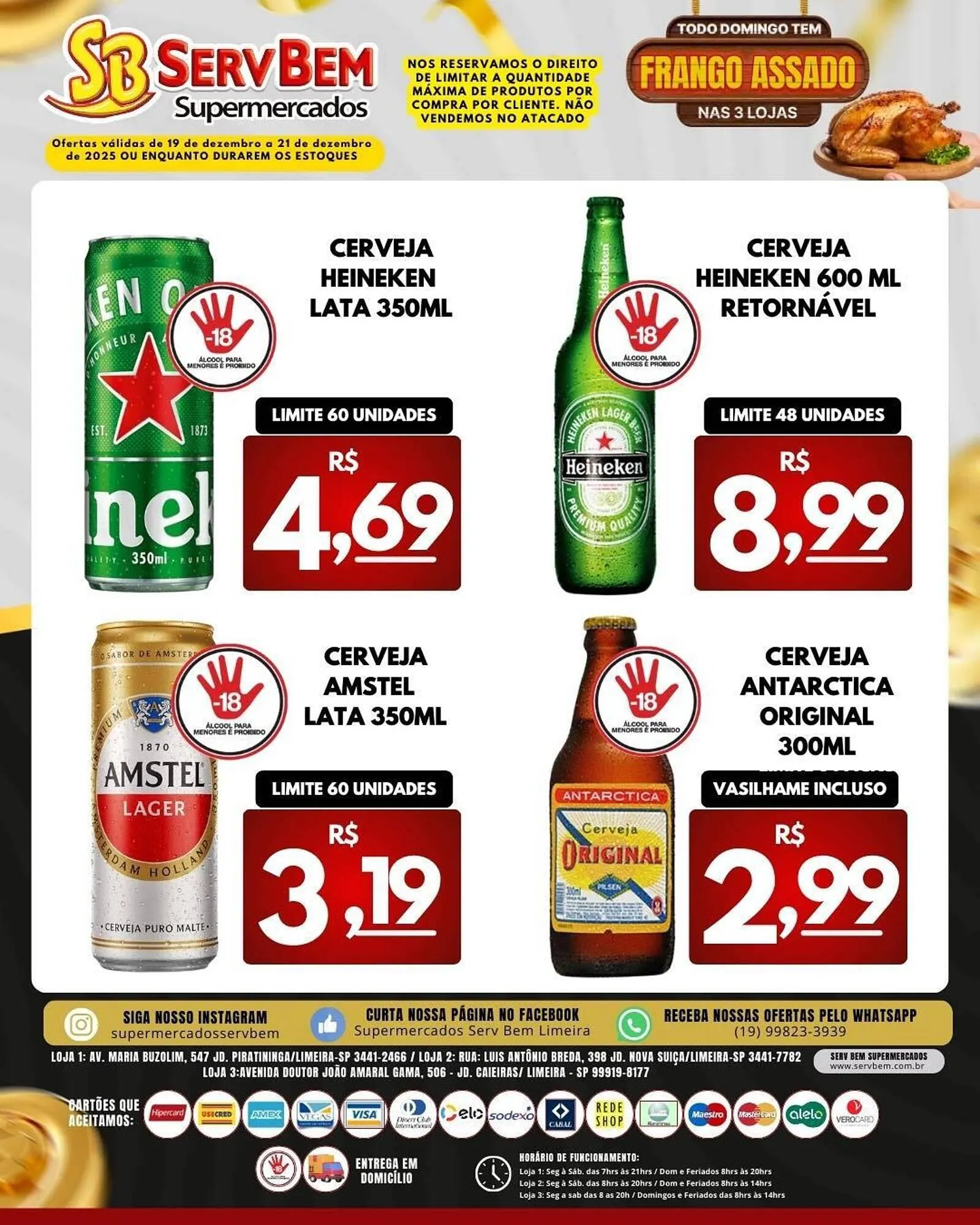 Encarte de Catálogo ServBem 19 de dezembro até 21 de dezembro 2025 - Pagina 1