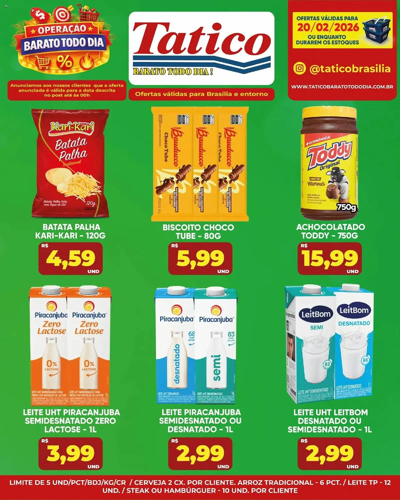 Encarte de Tabloide Tatico 20 de fevereiro até 20 de fevereiro 2026 - Pagina 5