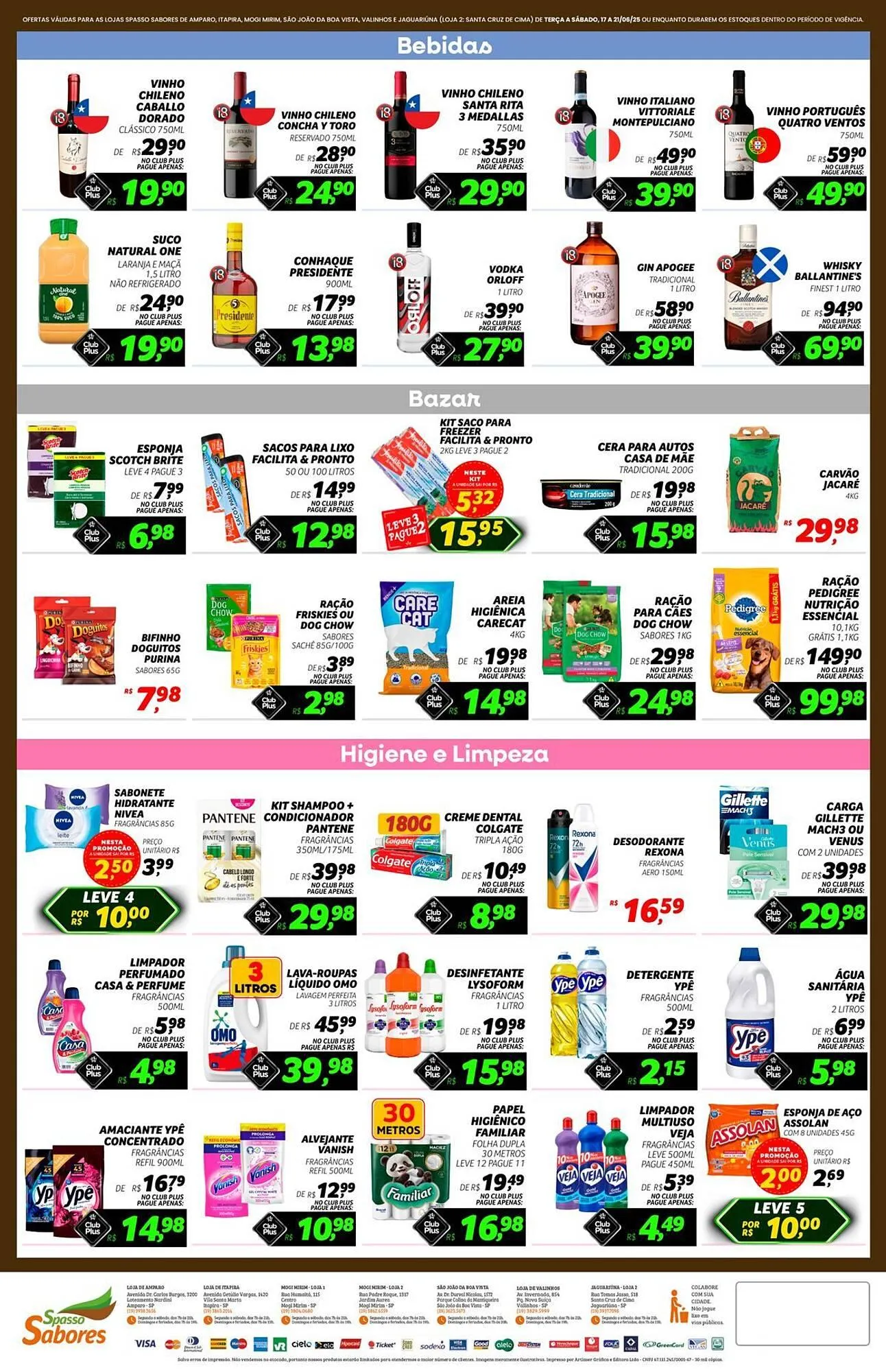 Encarte de Catálogo Spasso Sabores 17 de junho até 21 de junho 2025 - Pagina 4