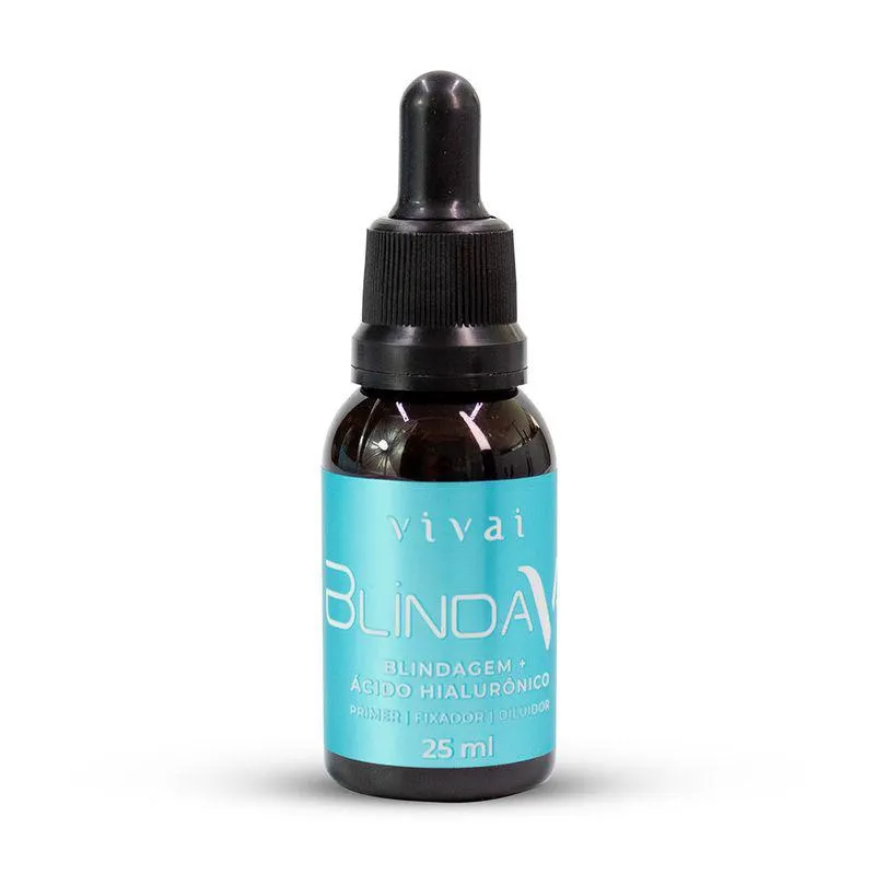 Blindagem Facial Blind V+ Com Ácido Hialurônico 25ml 1 Unidade 501011 - Vivai