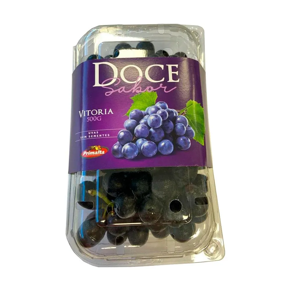 Uva Vitória Doce Sabor Bandeja 500g