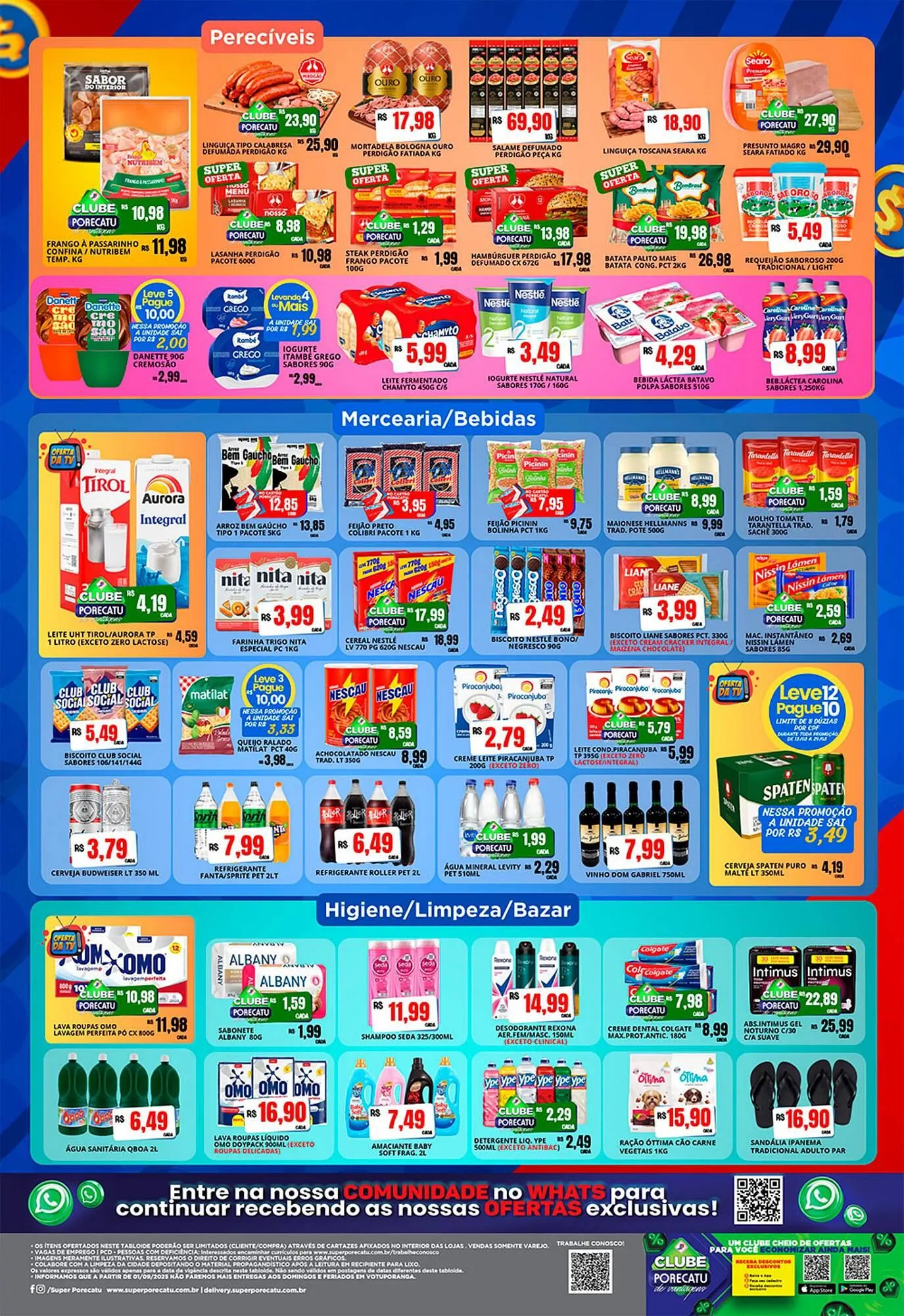 Encarte de Catálogo Supermercado Porecatu 19 de março até 22 de março 2026 - Pagina 2