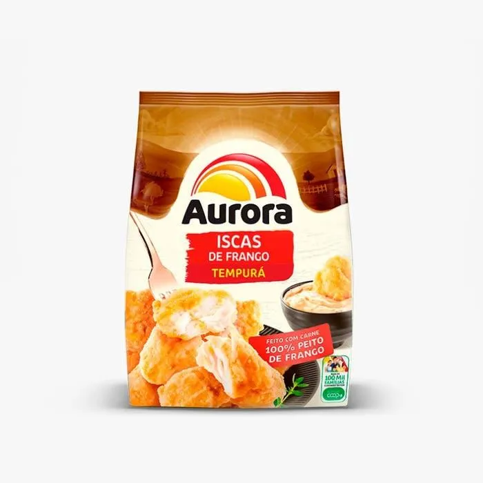 Iscas De Frango Tempurá Aurora 275g
