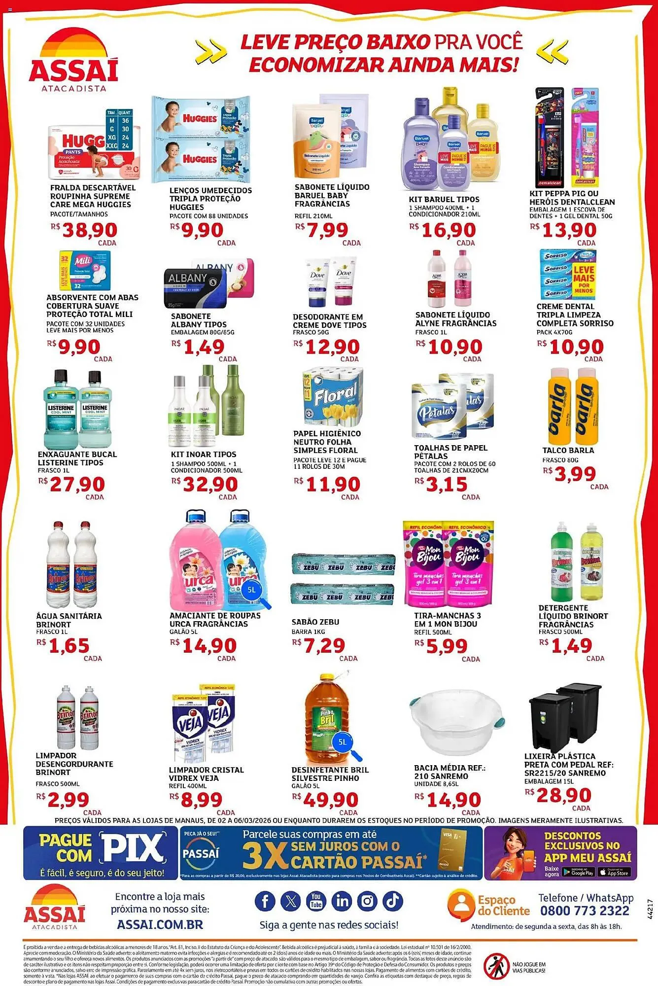 Encarte de Encarte Assaí Atacadista 2 de março até 6 de março 2026 - Pagina 4
