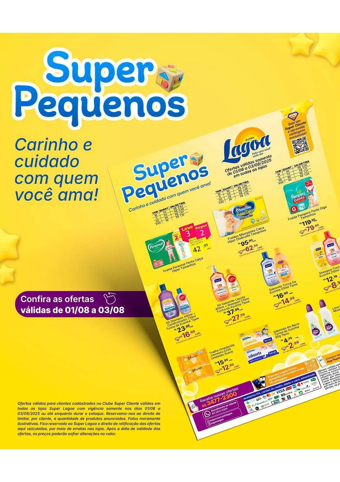 Encarte de Catálogo Super Lagoa 1 de agosto até 5 de agosto 2025 - Pagina 3