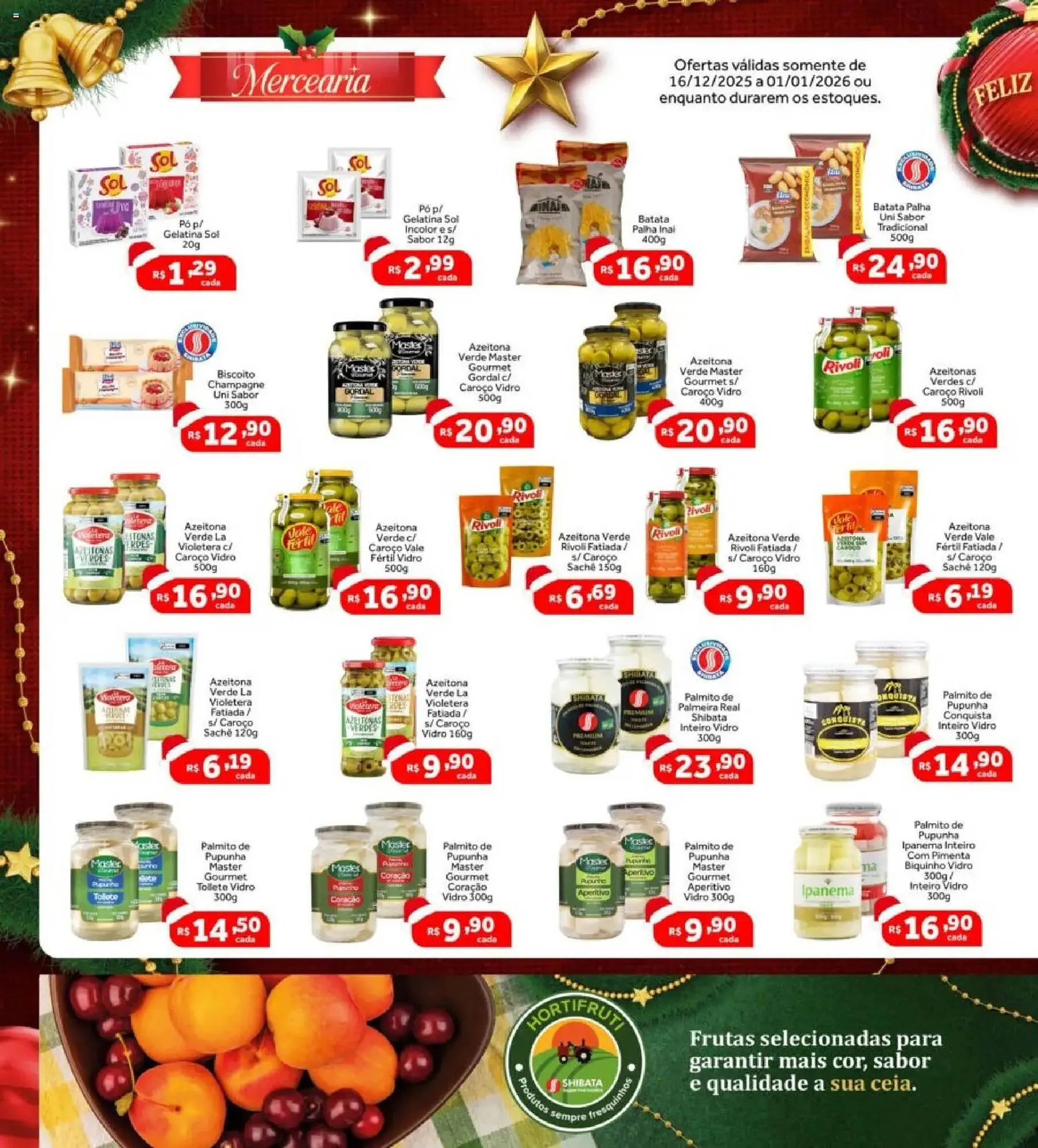 Encarte de Folheto Shibata Supermercados 16 de dezembro até 1 de janeiro 2026 - Pagina 2