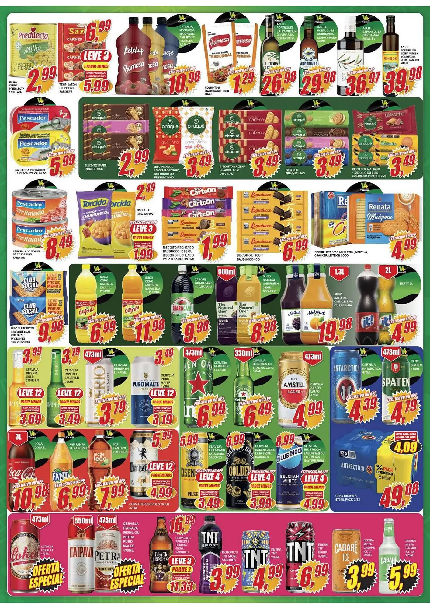 Encarte de Encarte Vianense Supermercados 14 de abril até 16 de abril 2026 - Pagina 4
