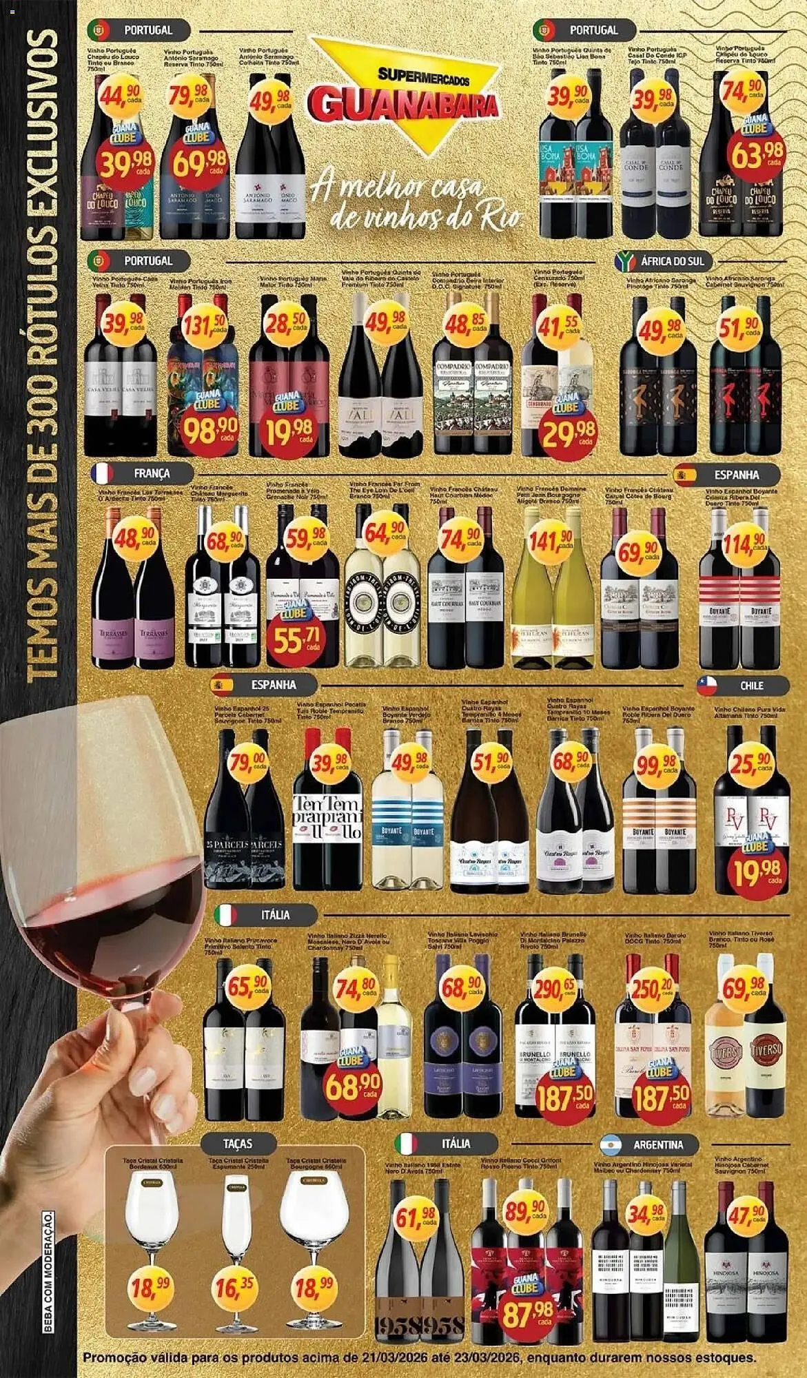 Encarte de Encarte Supermercados Guanabara 21 de março até 23 de março 2026 - Pagina 6